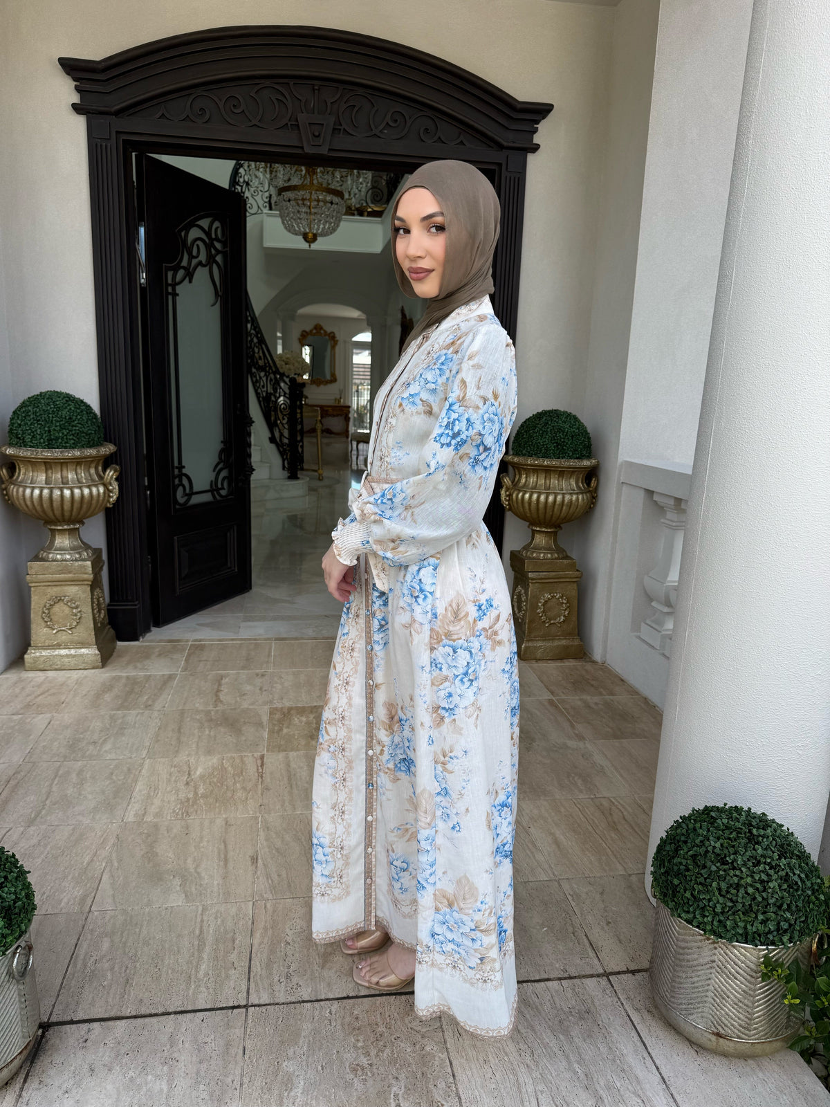Blossom Blue Dress