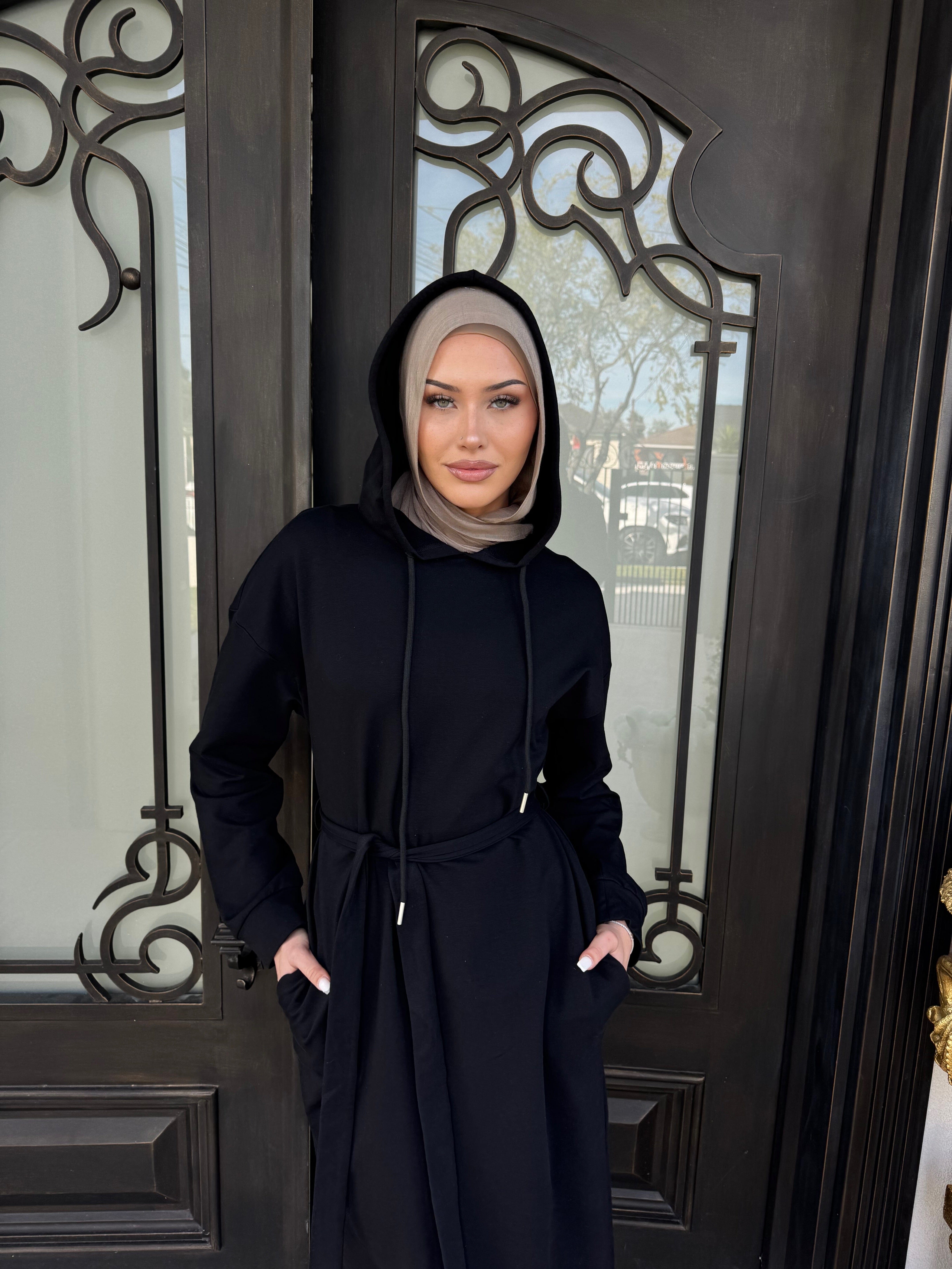 Hoodie Ponte Abaya