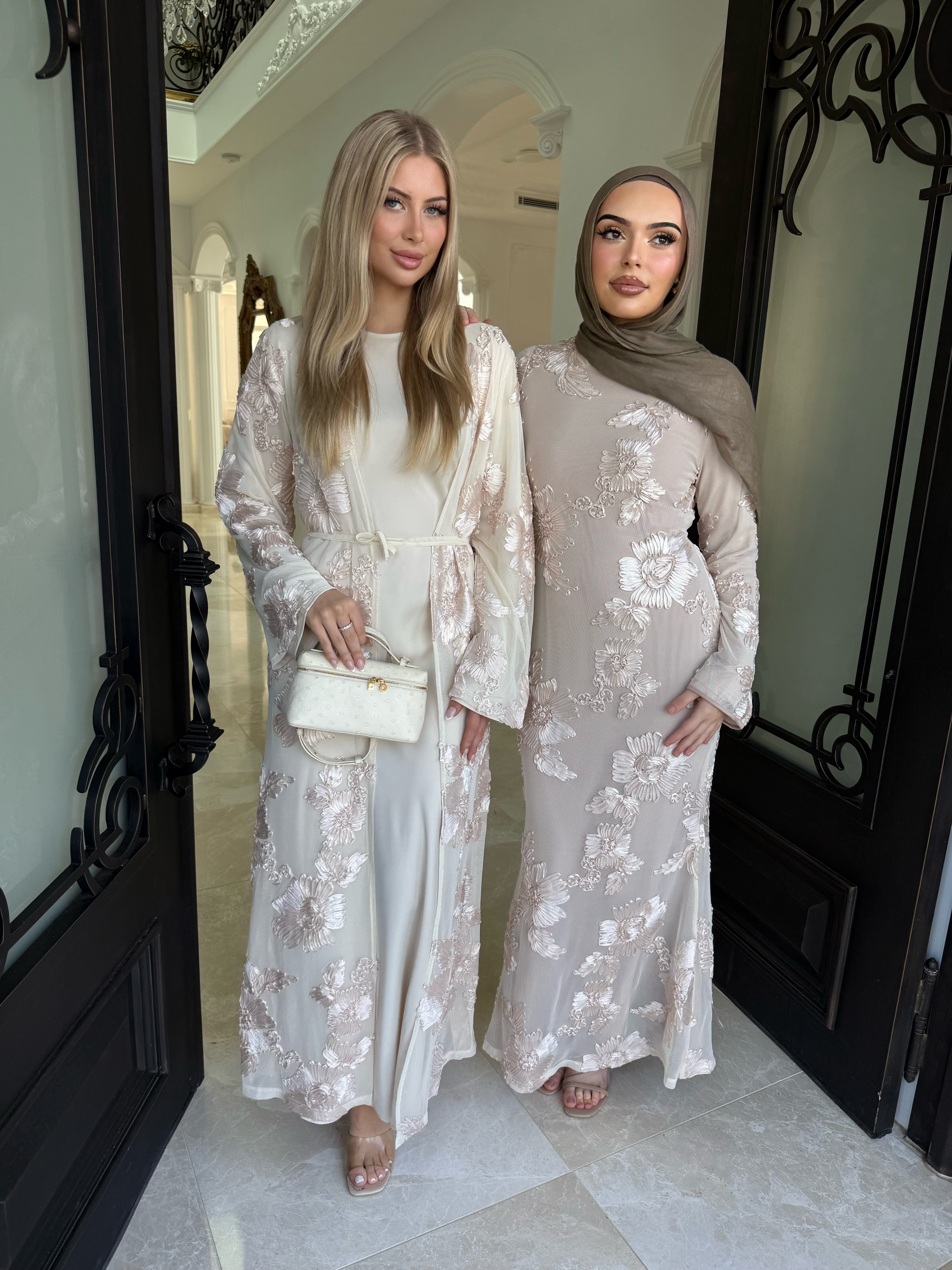 Flower Embroidery Dress
