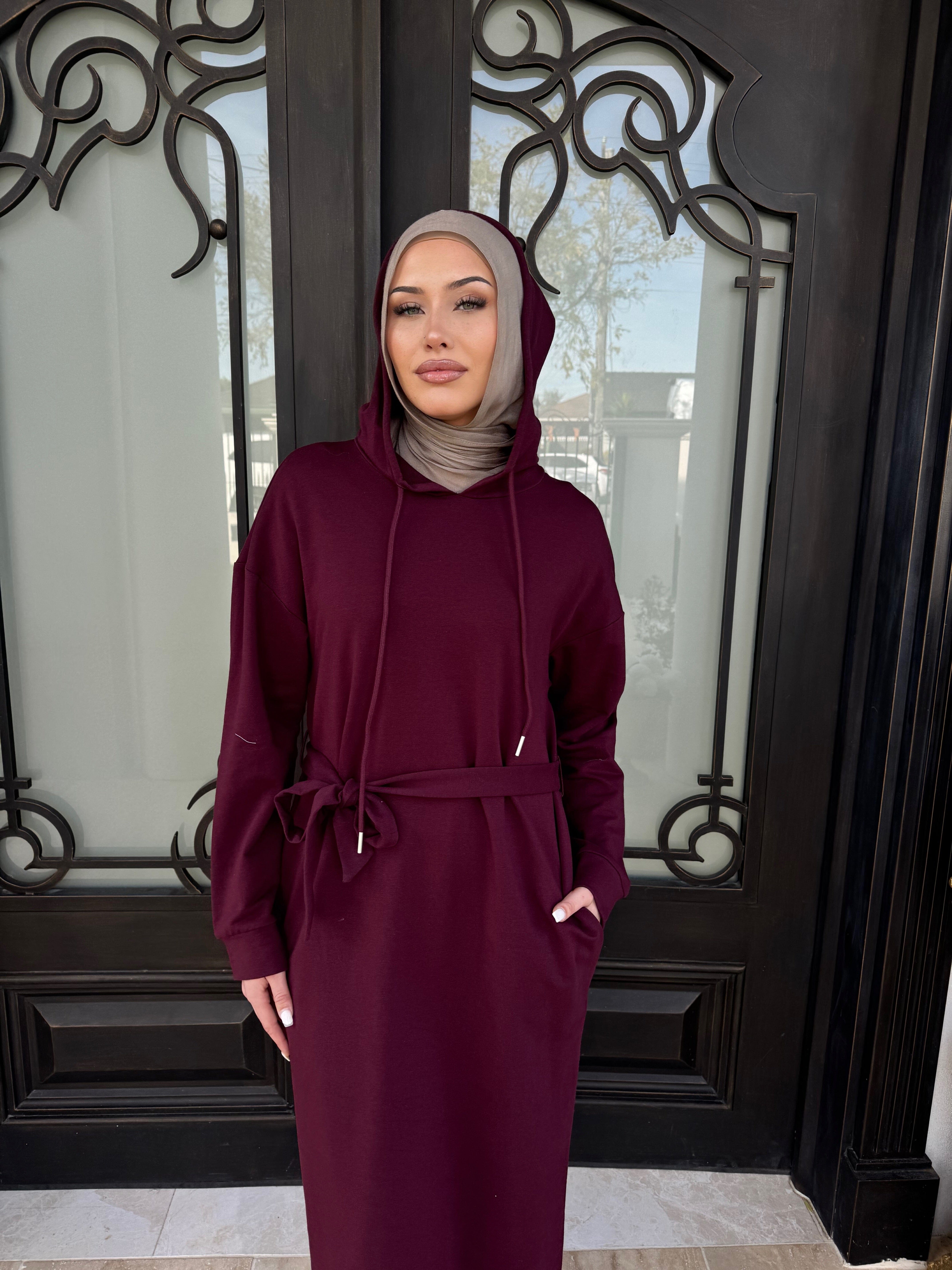 Hoodie Ponte Abaya