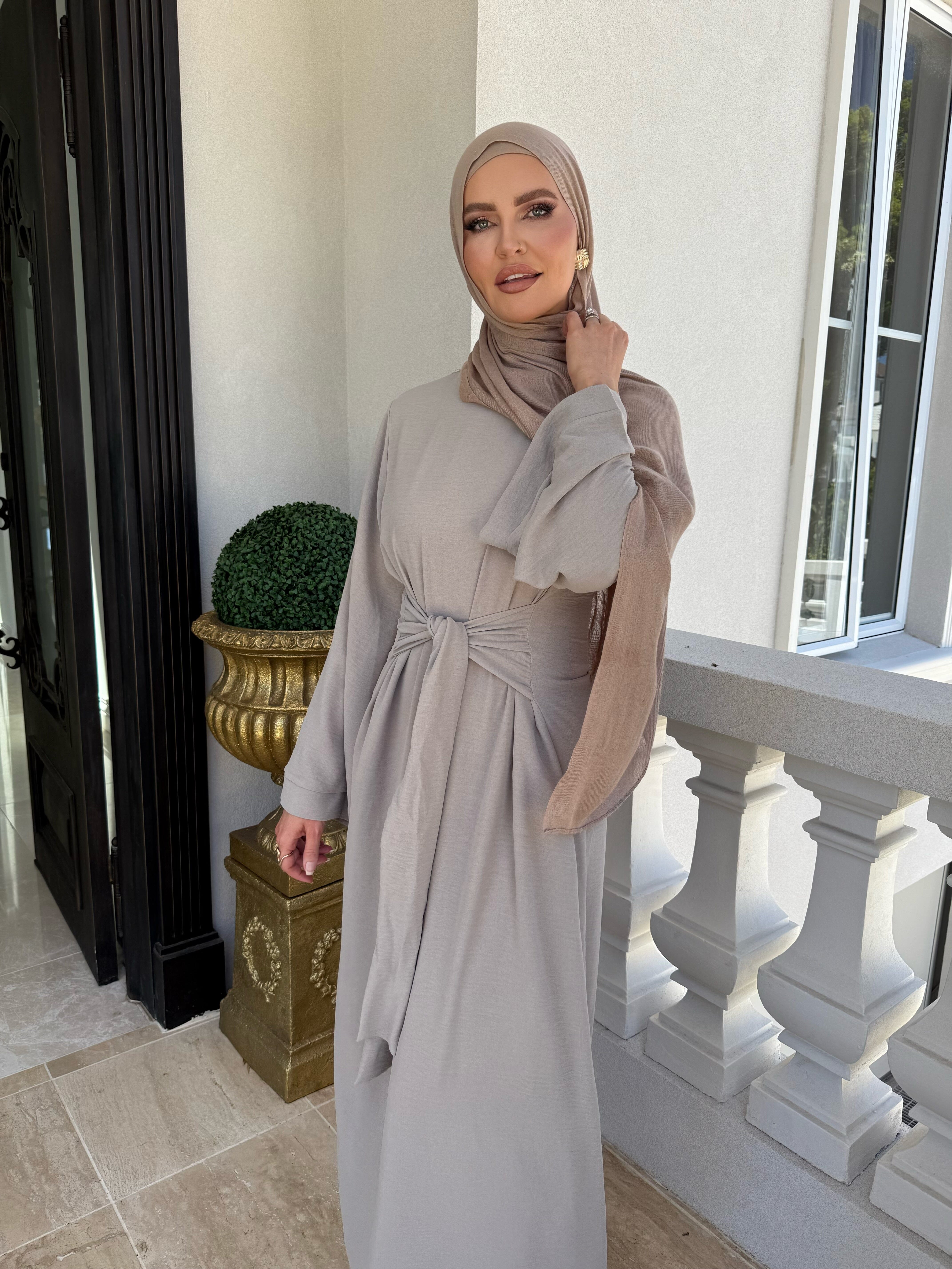 Tie Bow Maxi Dress