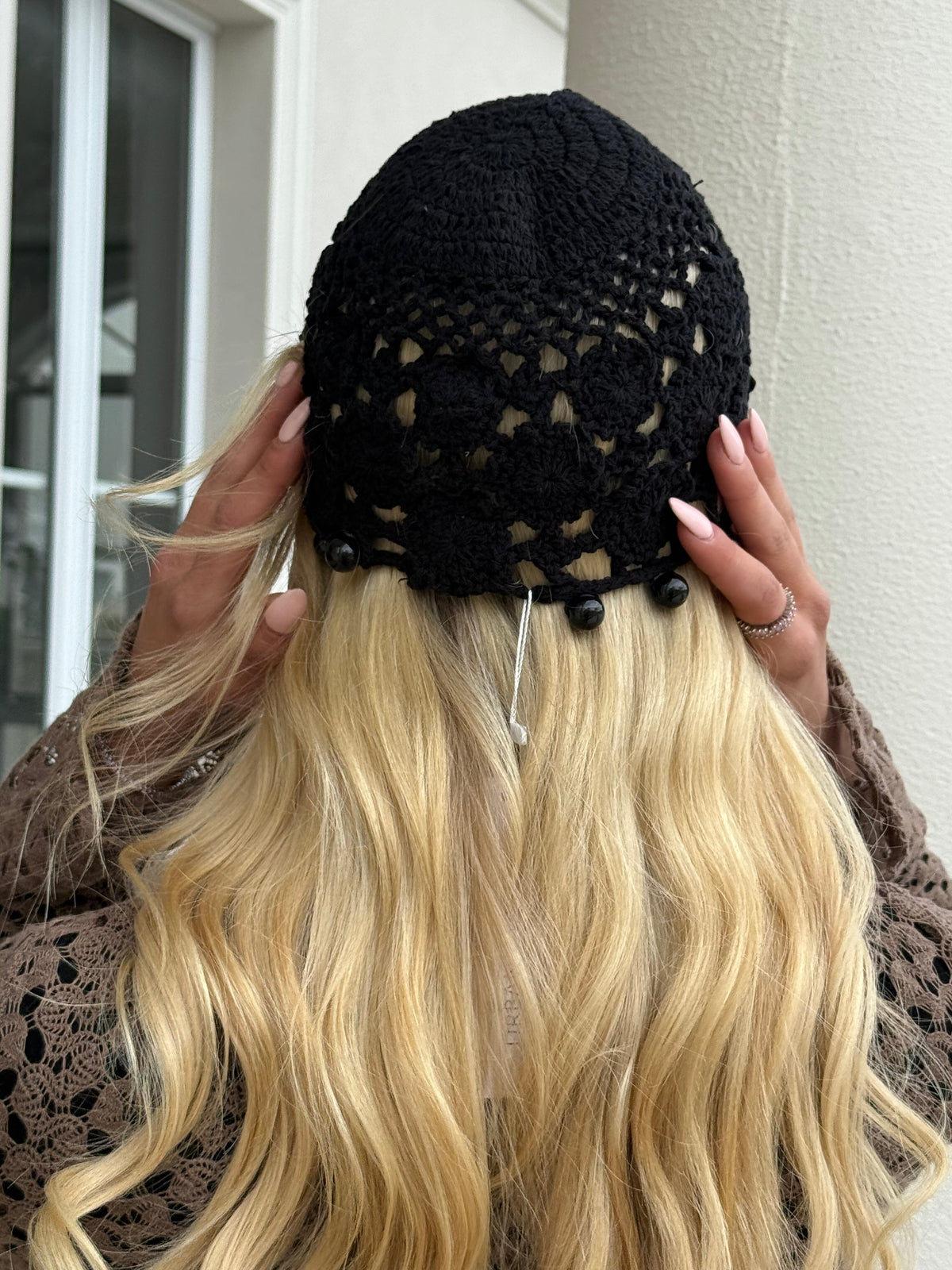 Crochet Bead Beanie