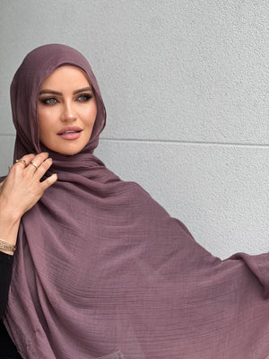 Premium Mauve Hijab Set