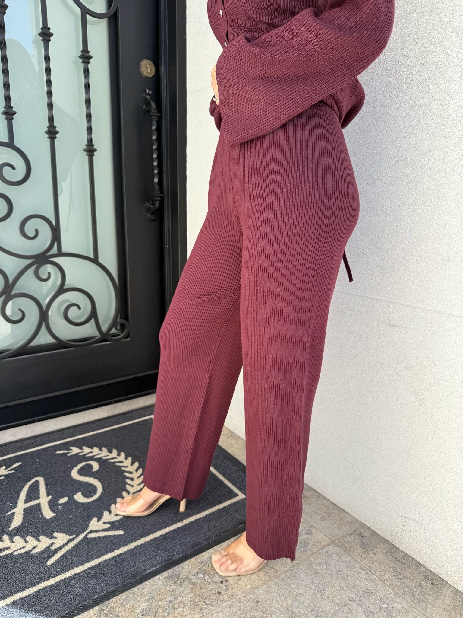 Knit Pants Set