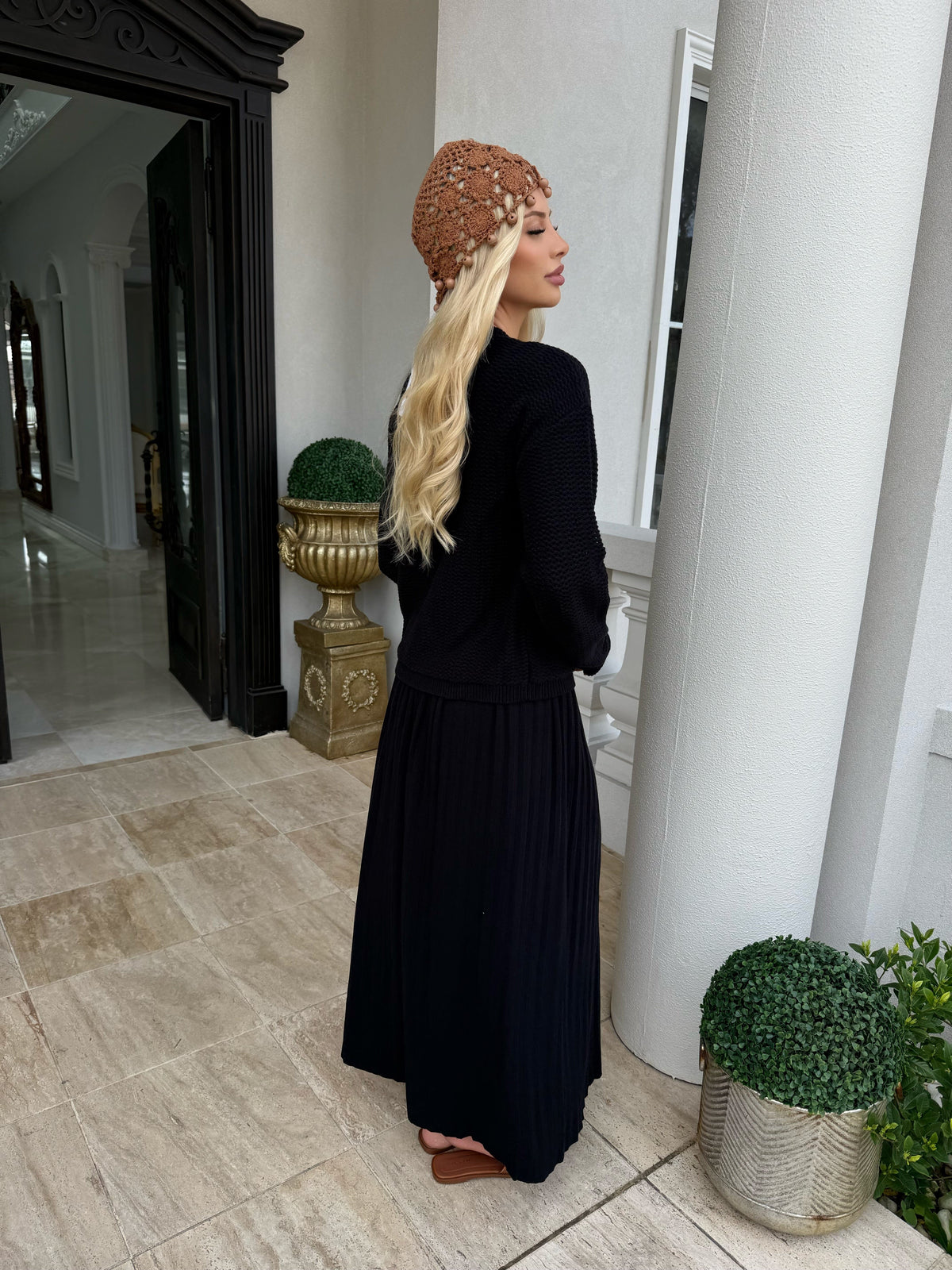 Crochect Skirt Set