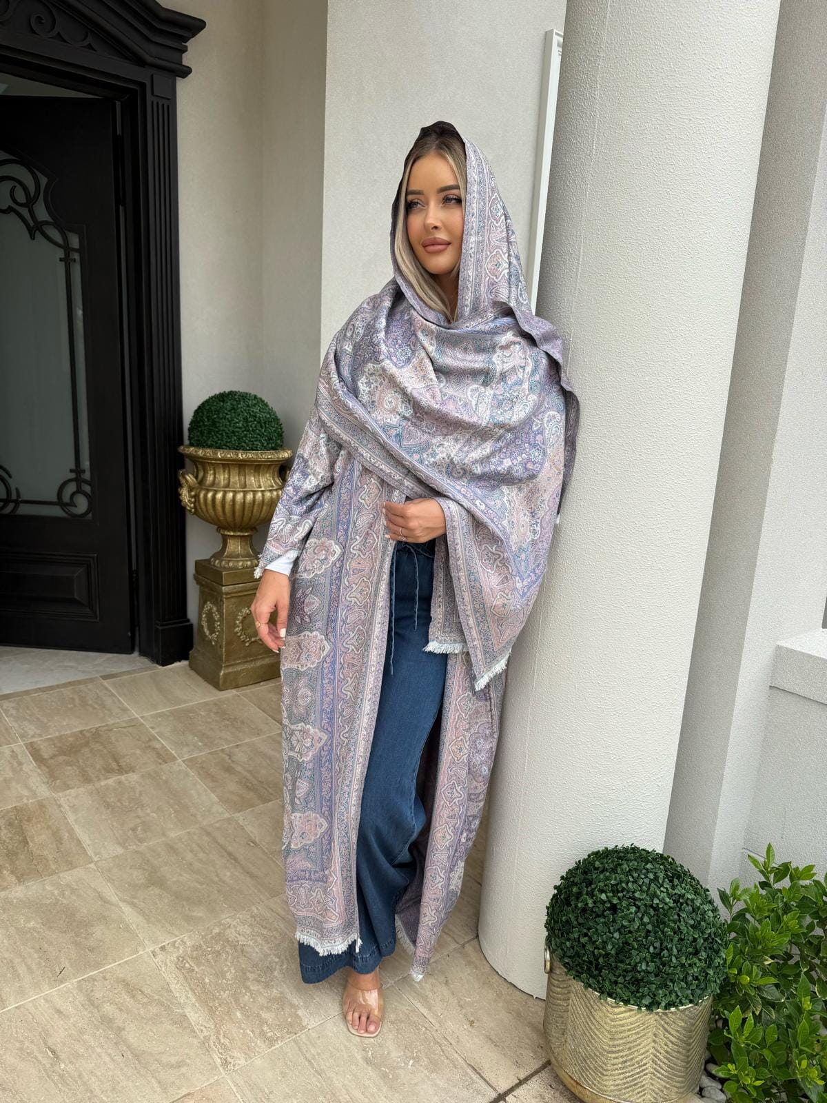 Ink Pashmina Set