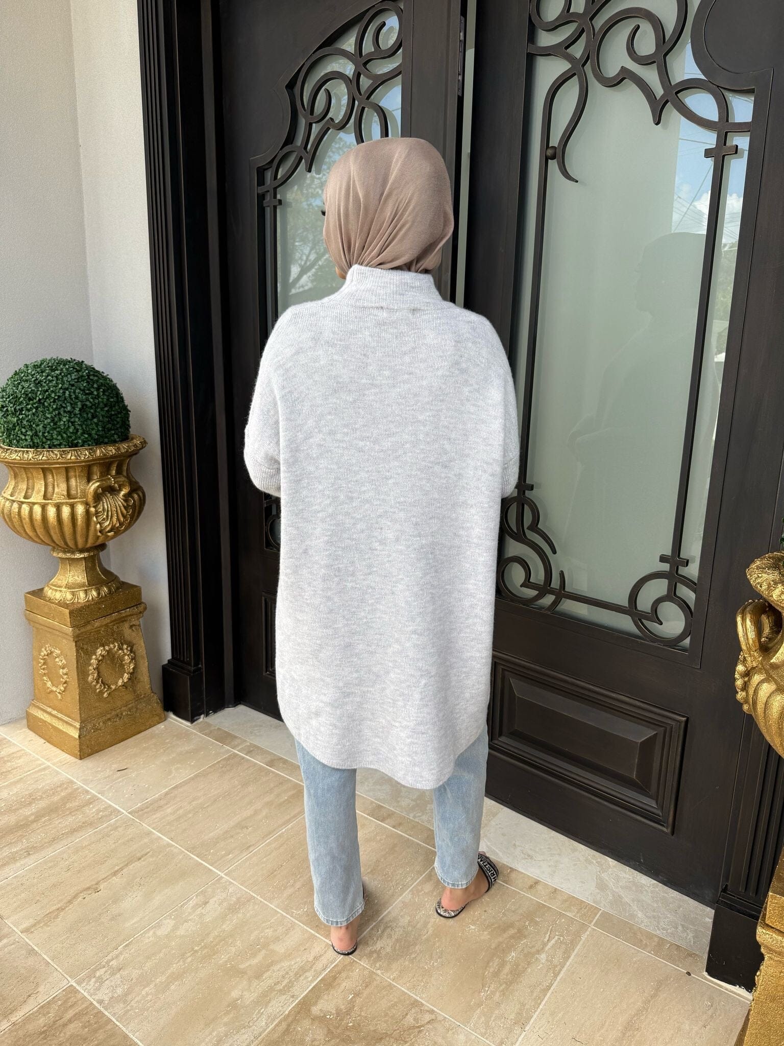 High Low Knit Jumper