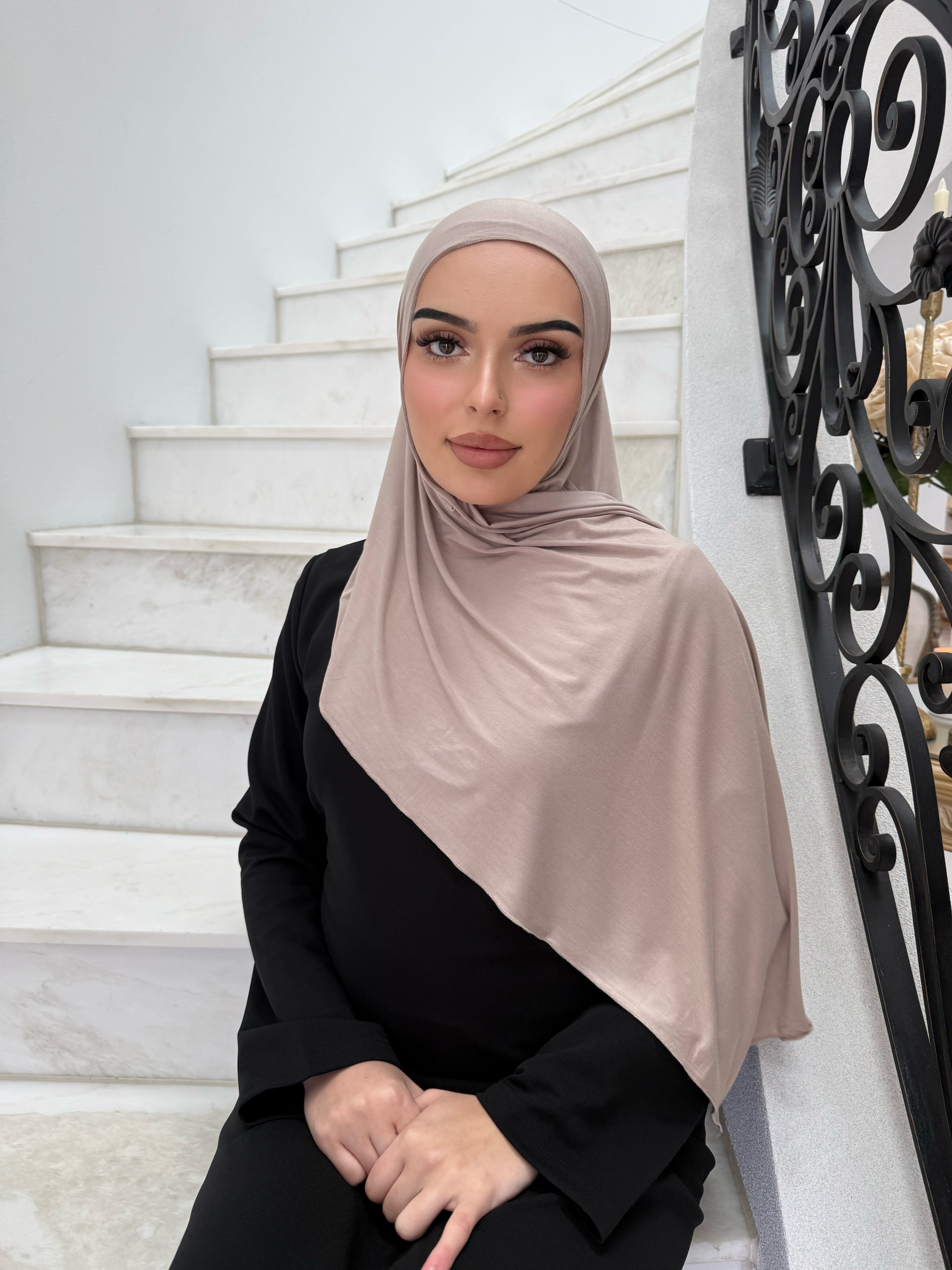 Camel Jersey Shawl