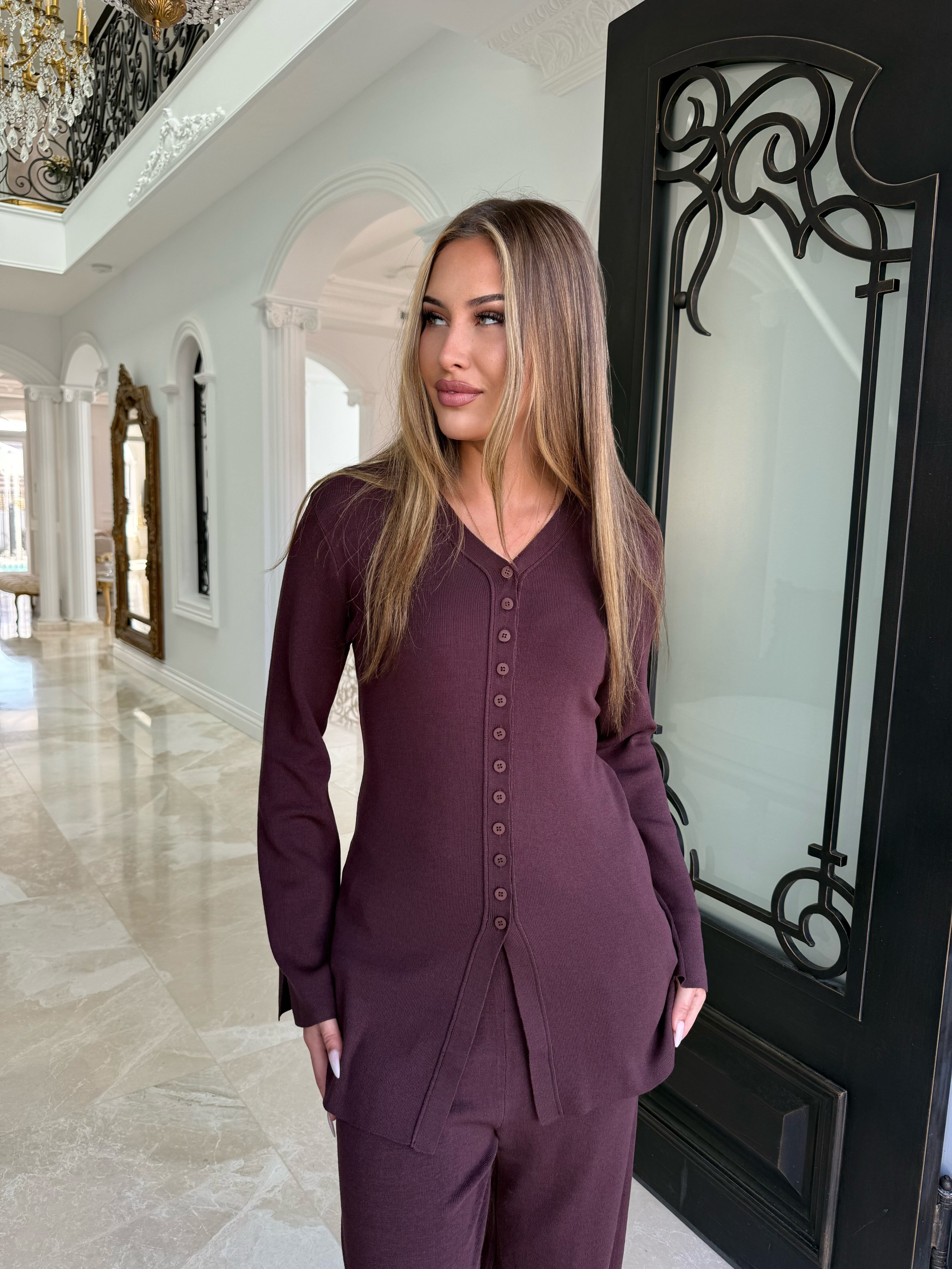 Thin Knit Button Set