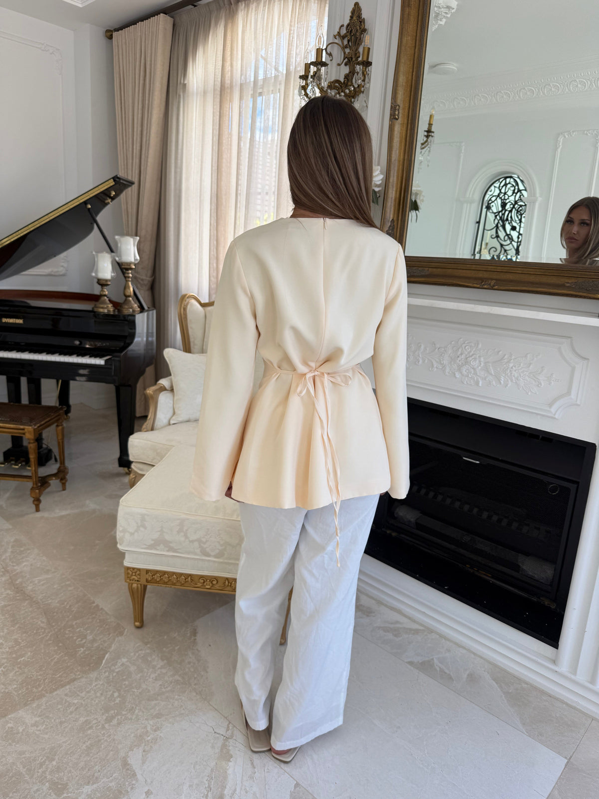 Lyana Split Blouse