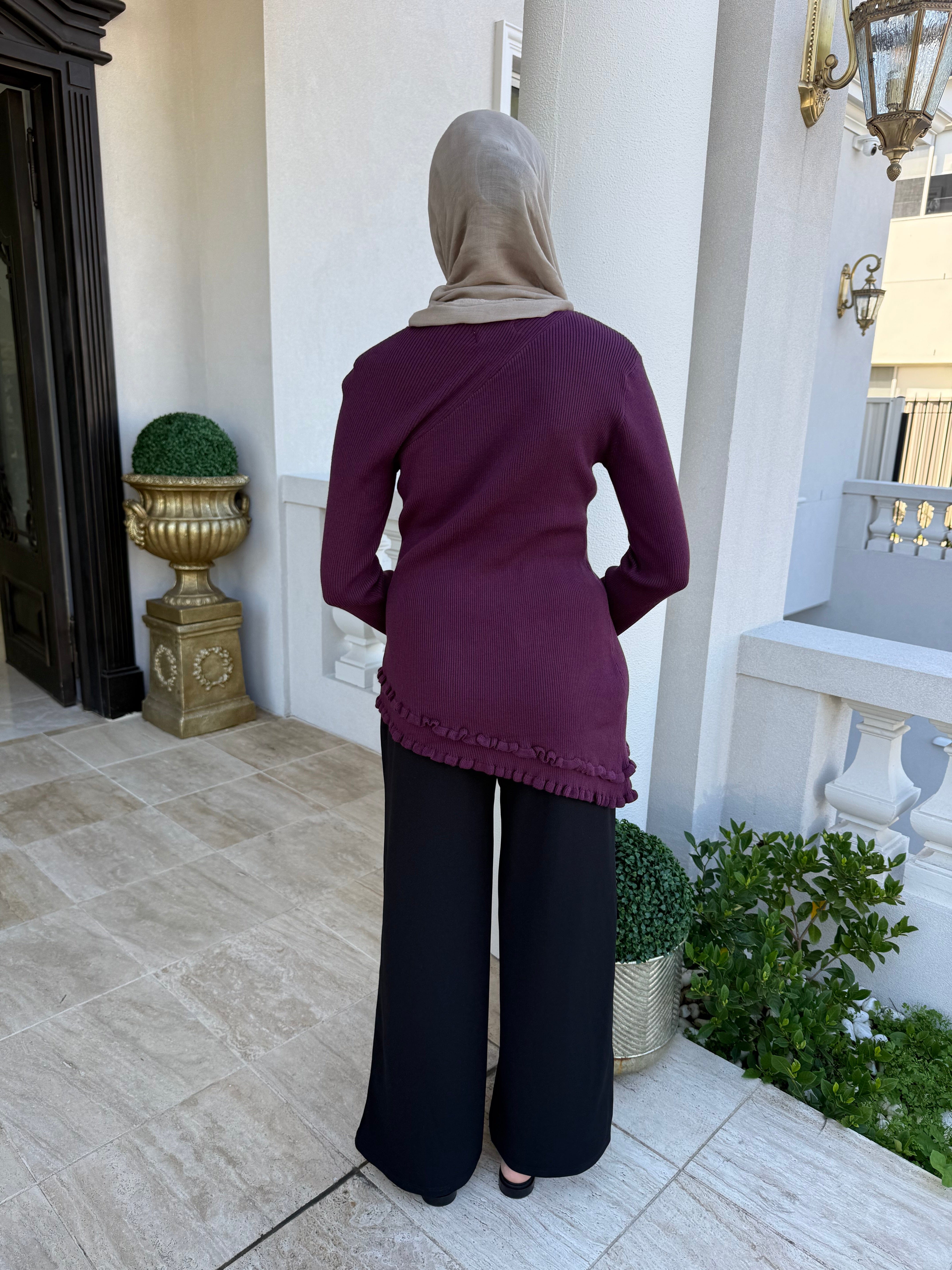 Frill Knit Jumper