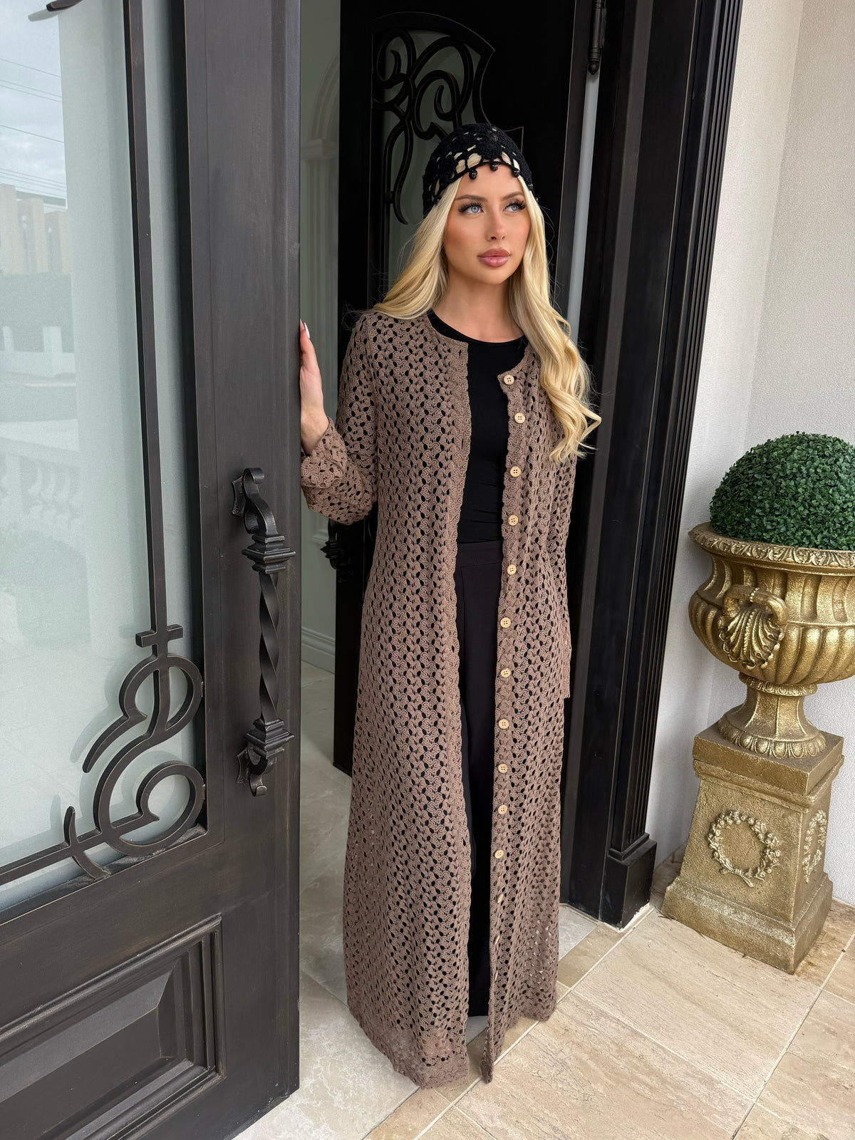 Crochet Cape/ Dress