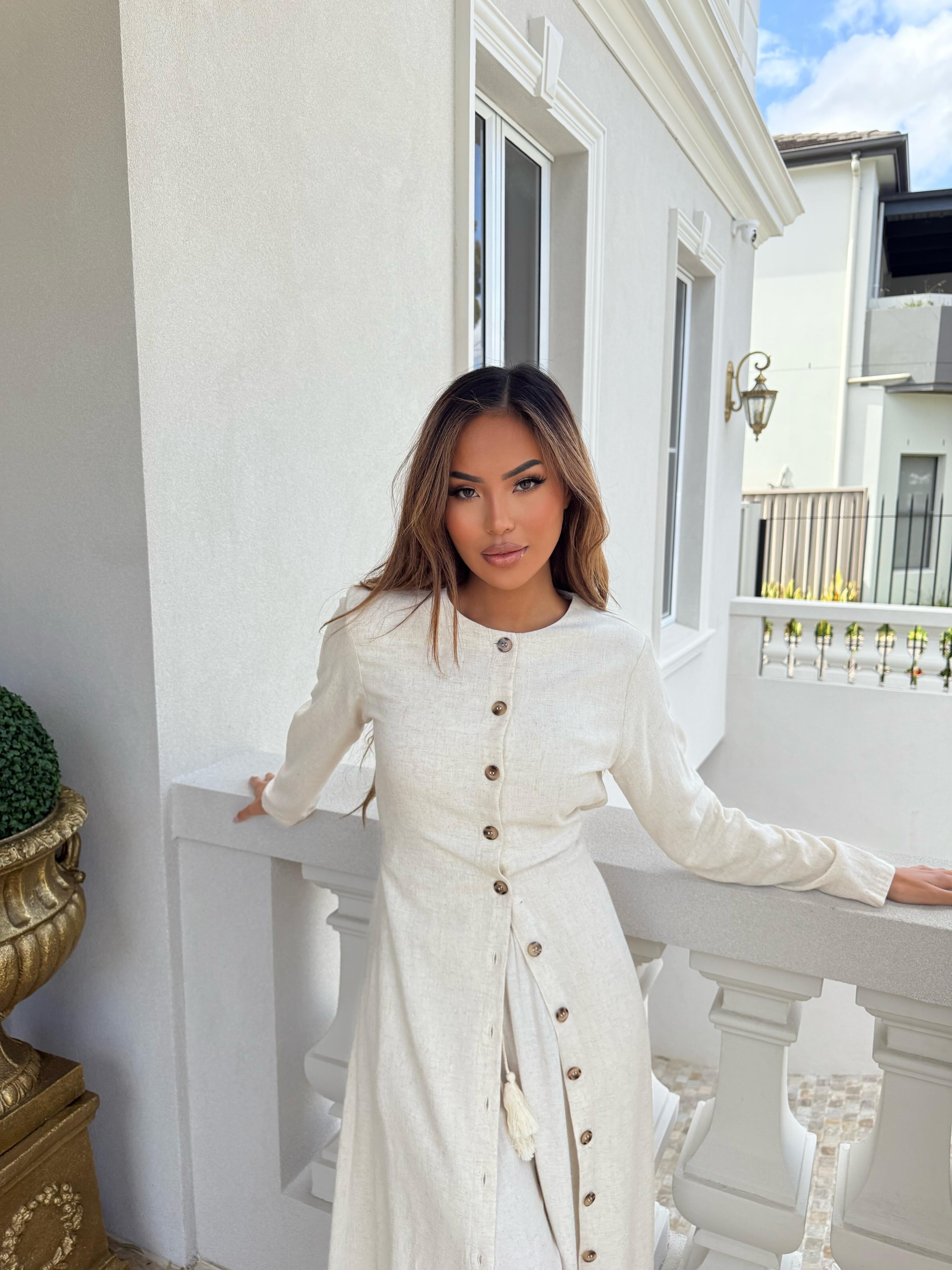 Linen Dress/ Shirt