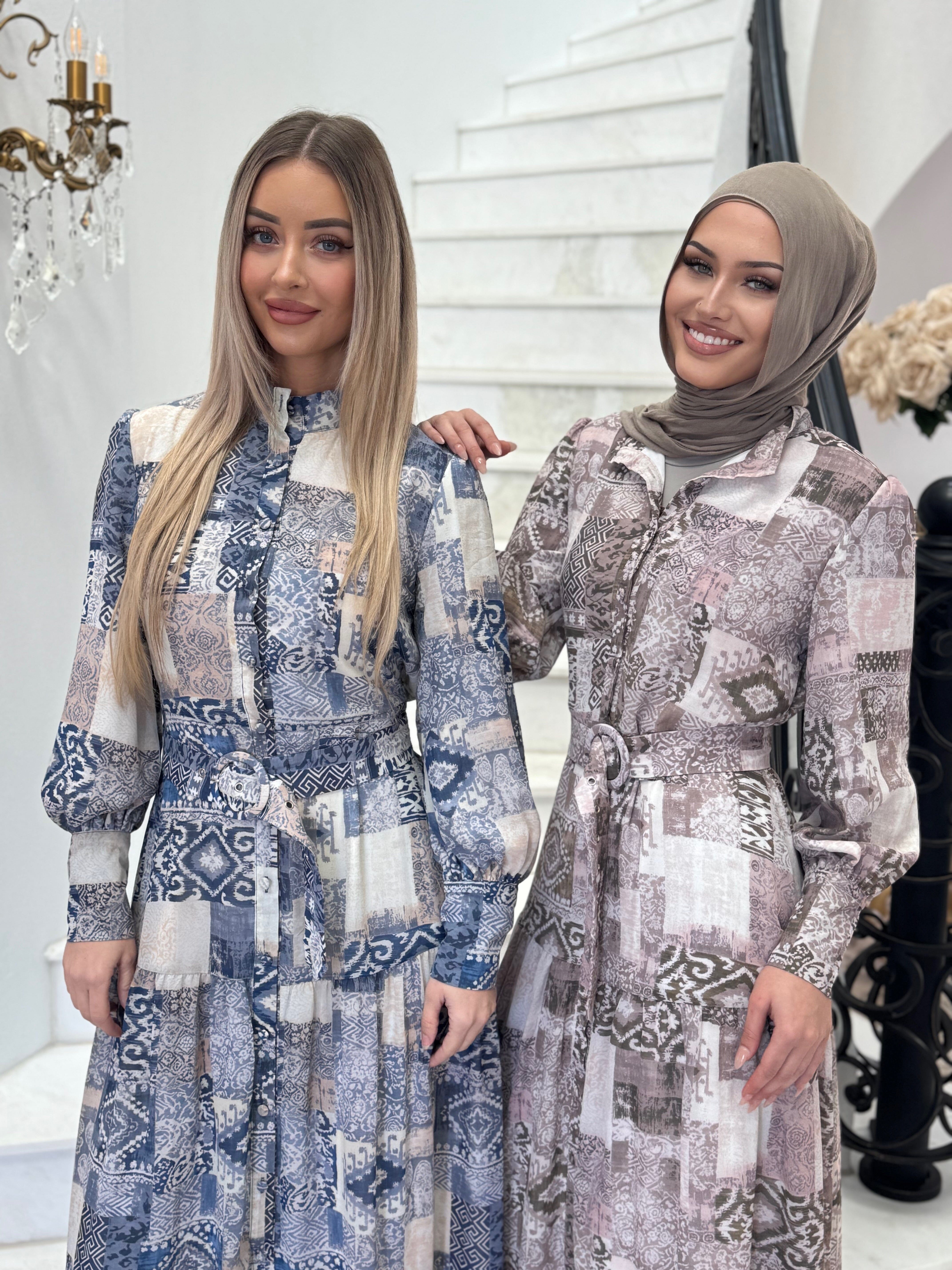 Anna Printed Dress