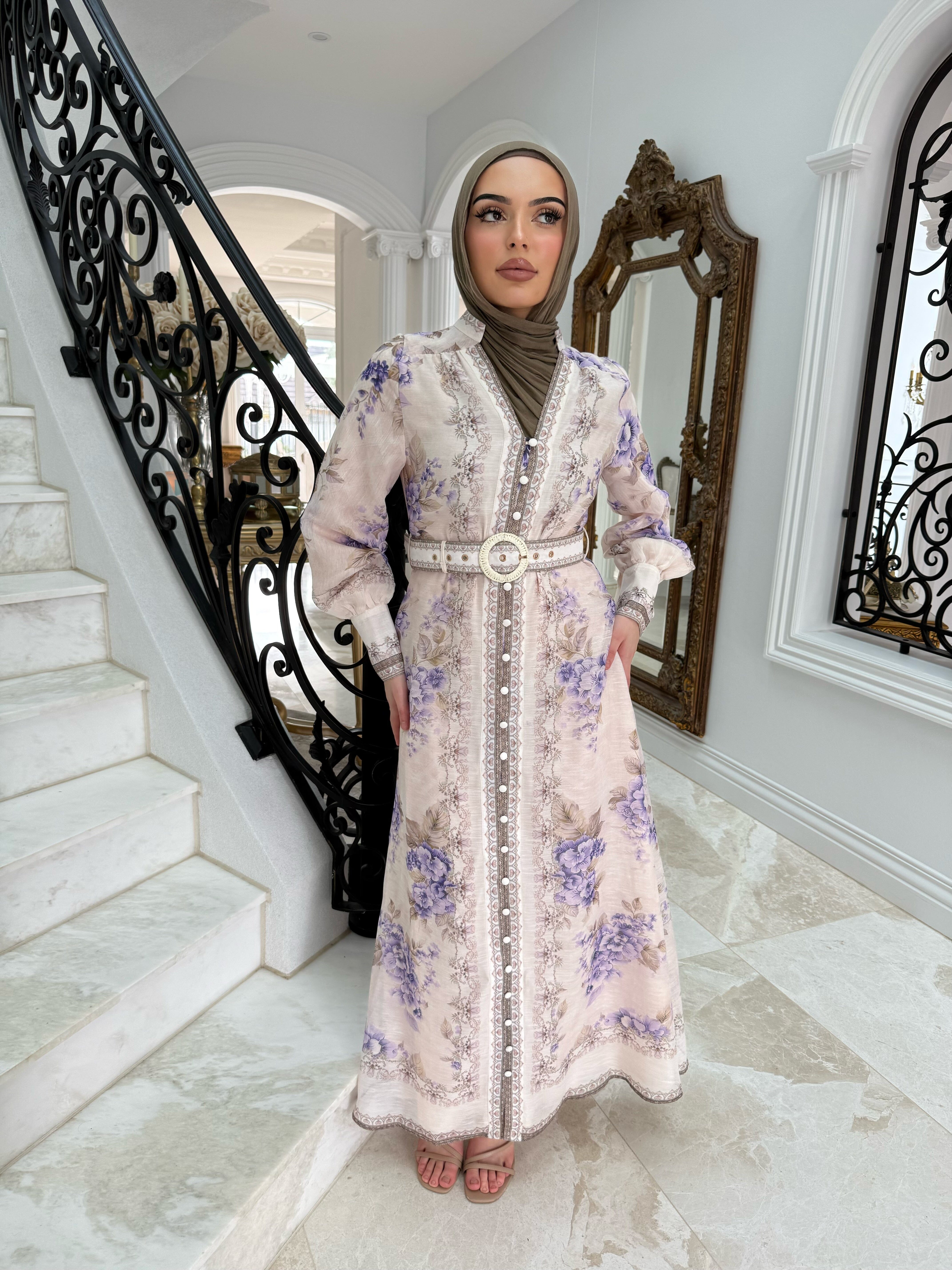 Lavender Bloom Dress