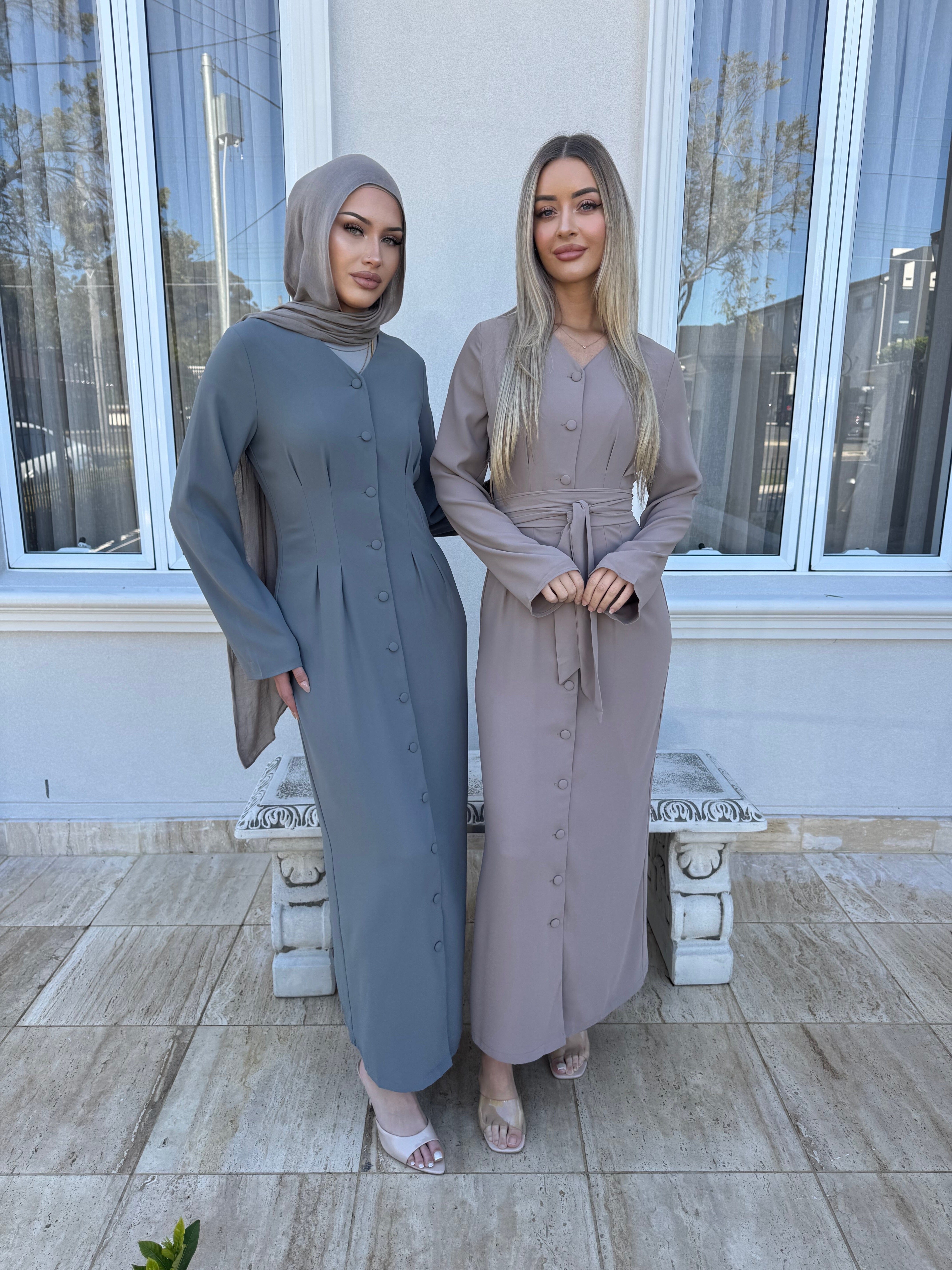 Nadia Button Dress