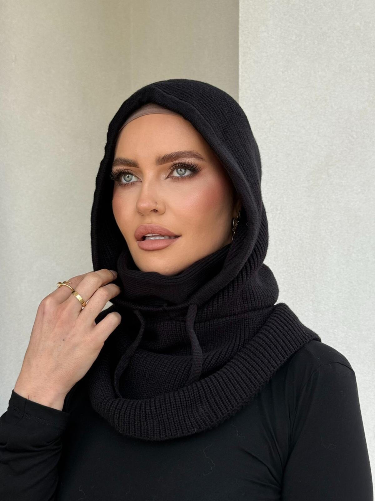 Ribbed Balaclava
