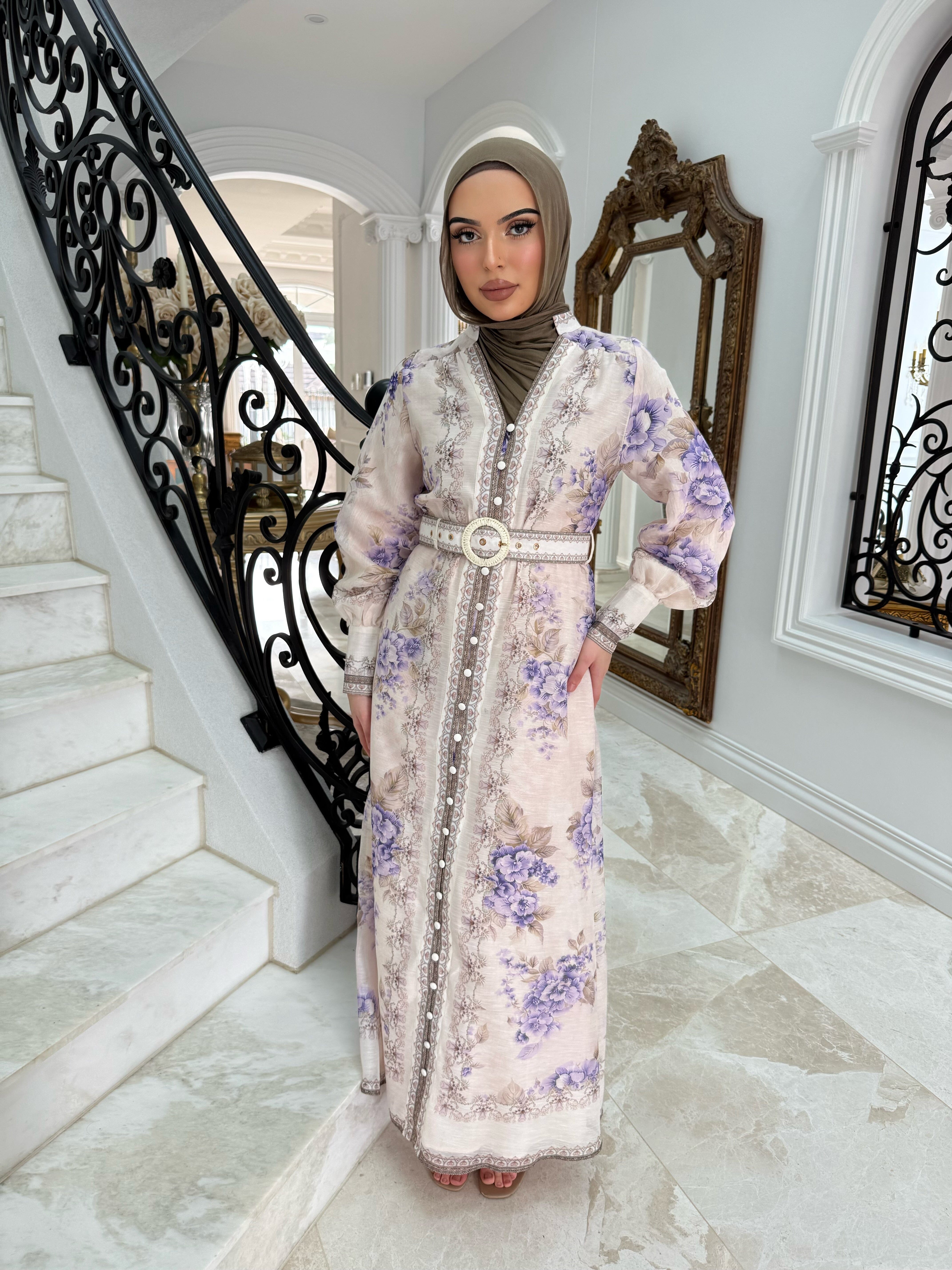 Lavender Bloom Dress