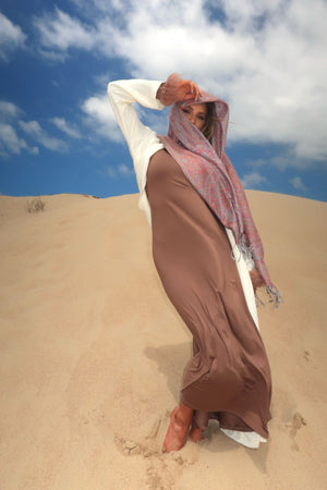 Al Sahara Feather Dress