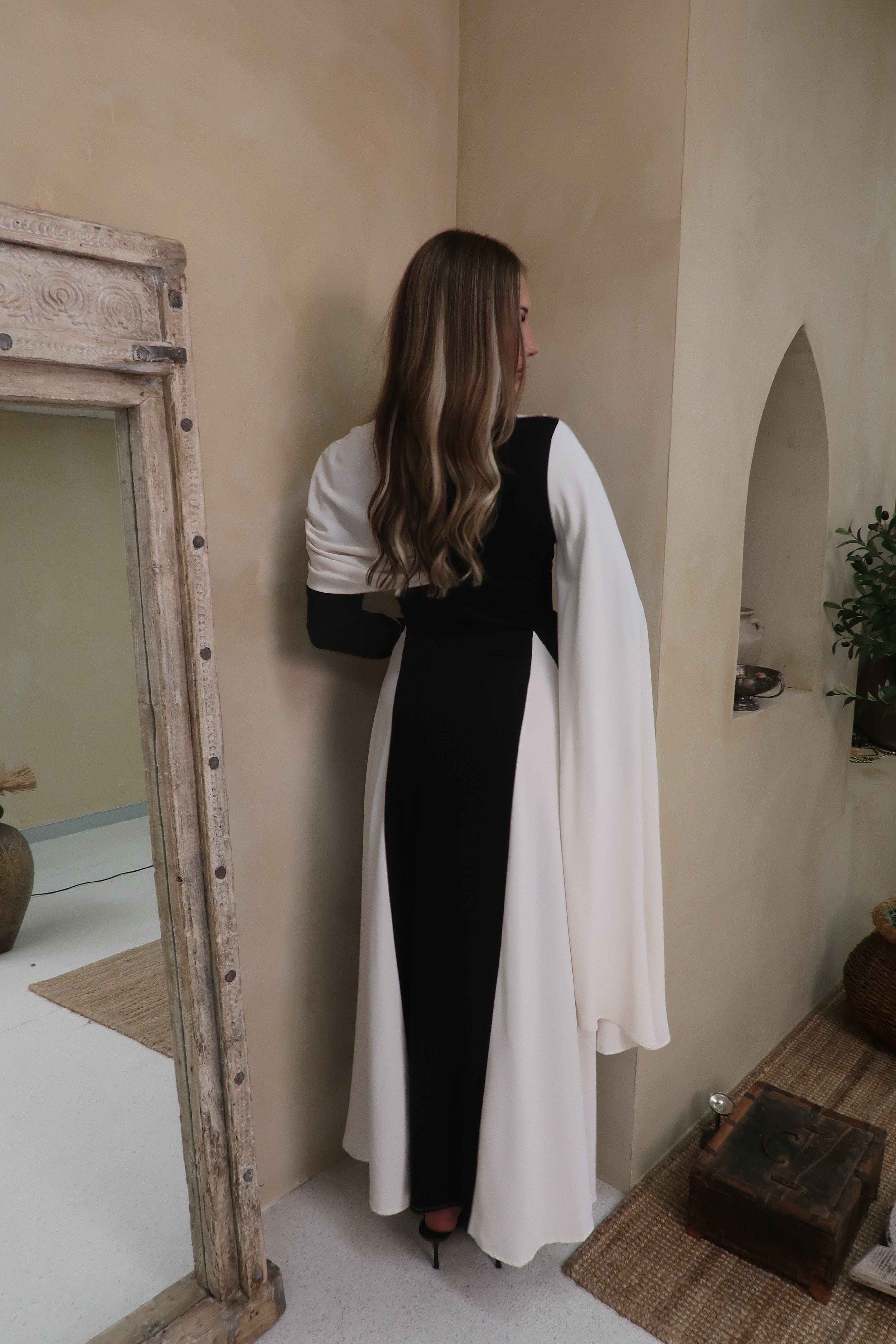 Layali Drape Dress