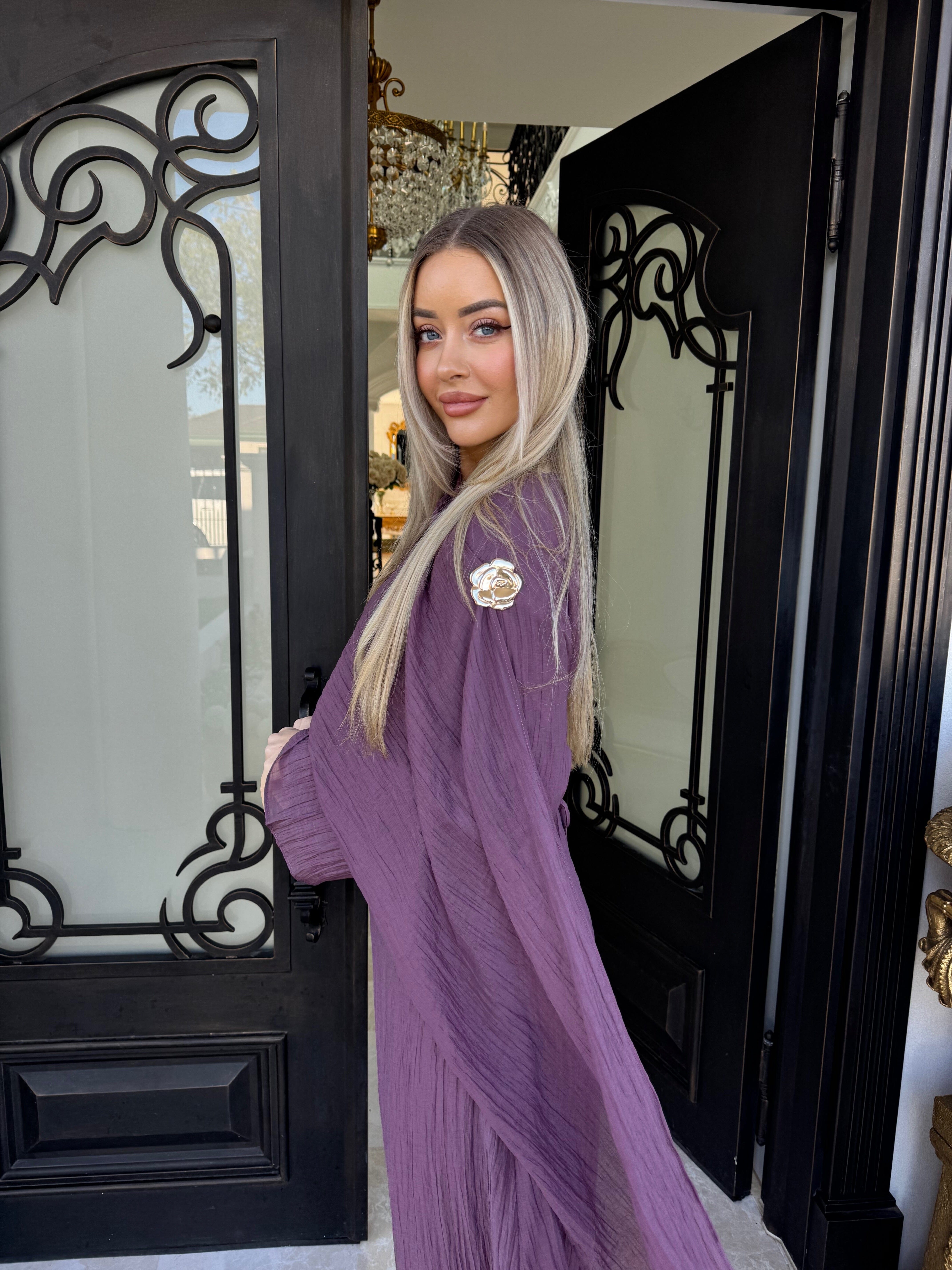 Drape Crinkle Dress