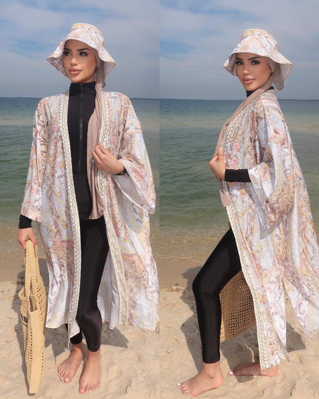 Embellish Swim Kimono