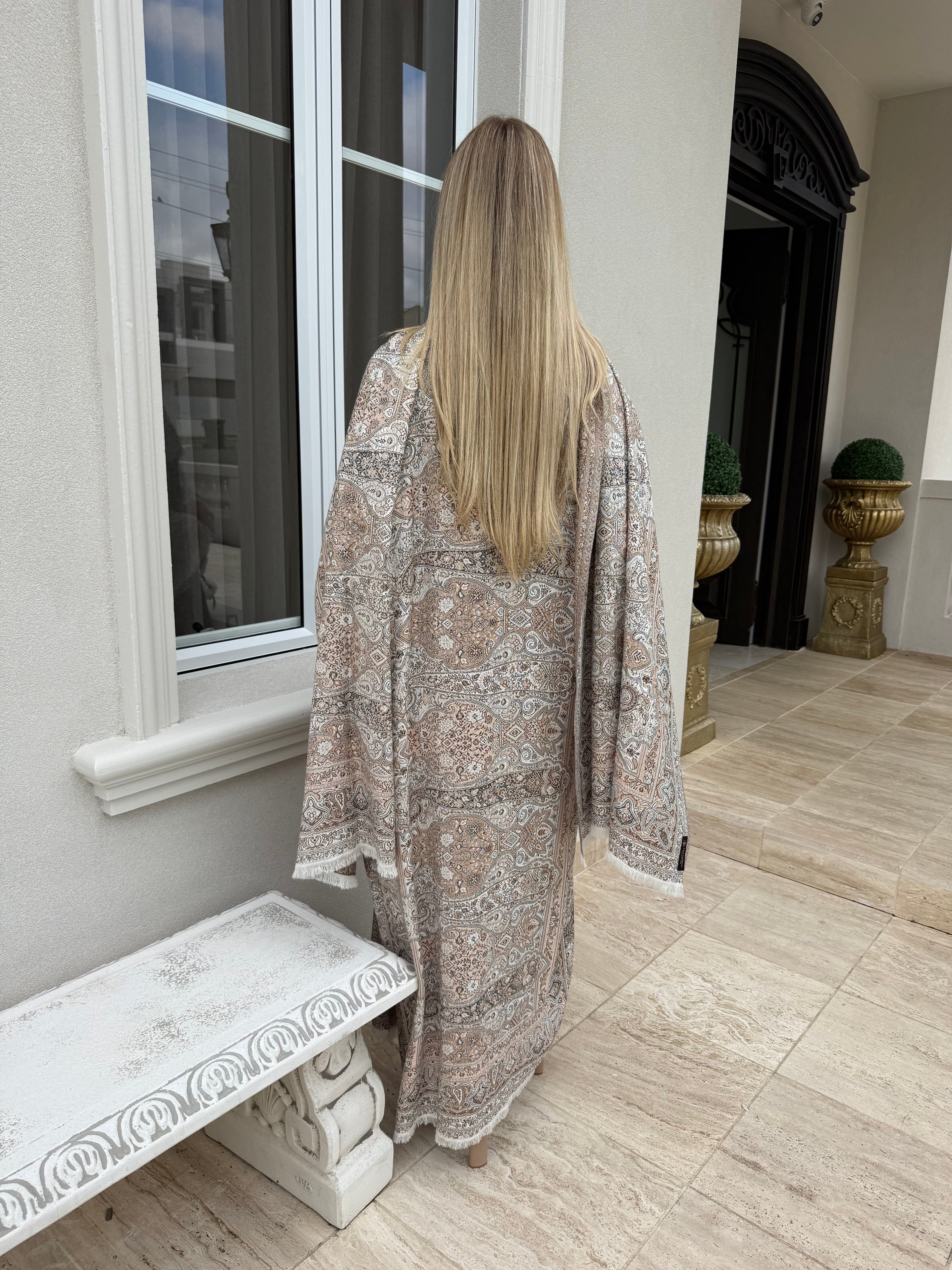 Mocha Pashmina Set