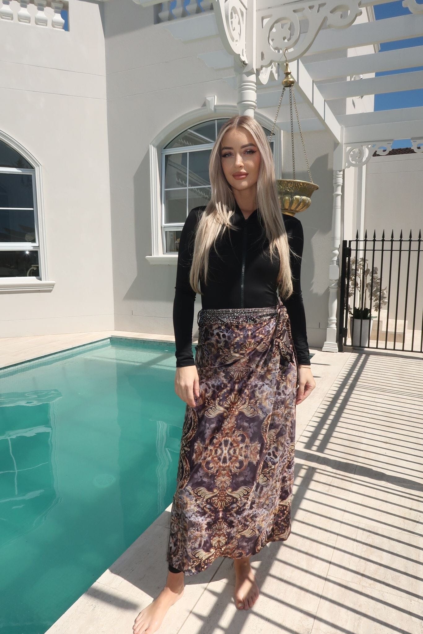 Warm Resort Twilight Sarong