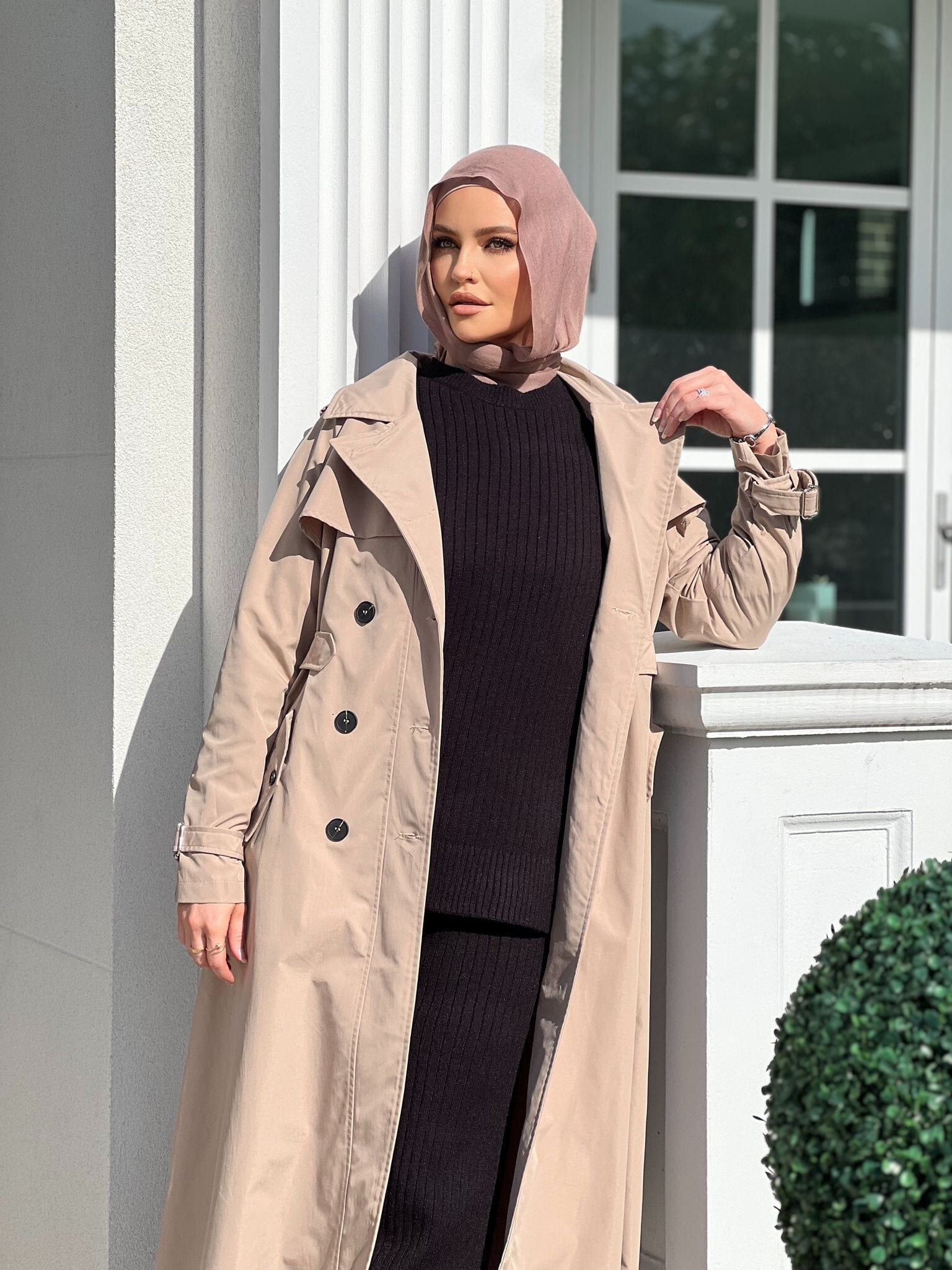 Amber Trench Coat