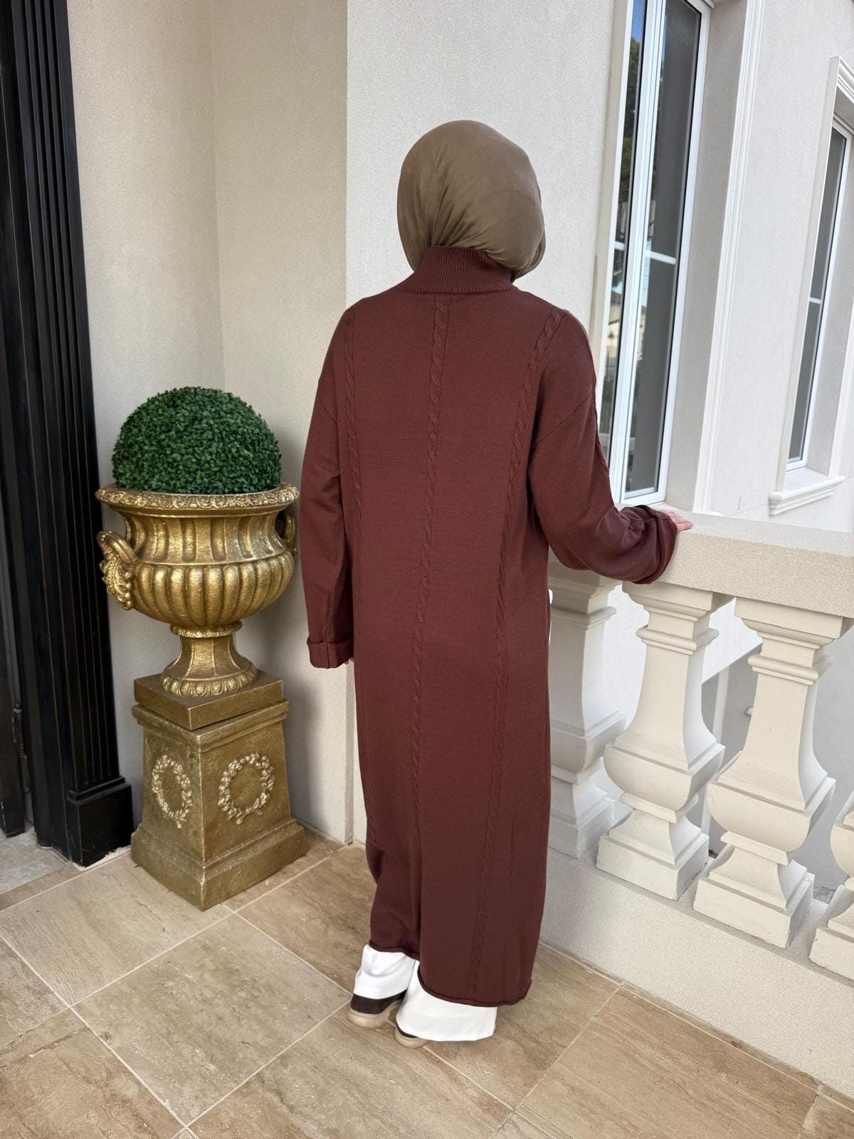 Braided Split Tunic