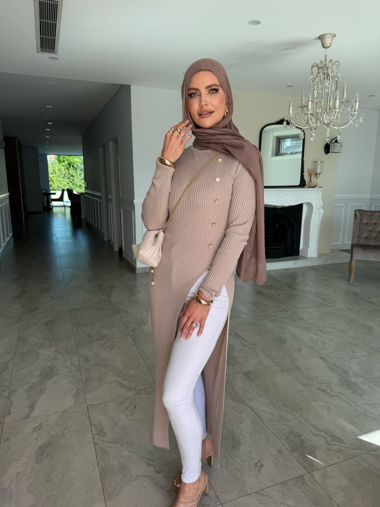 Knit Split jumper