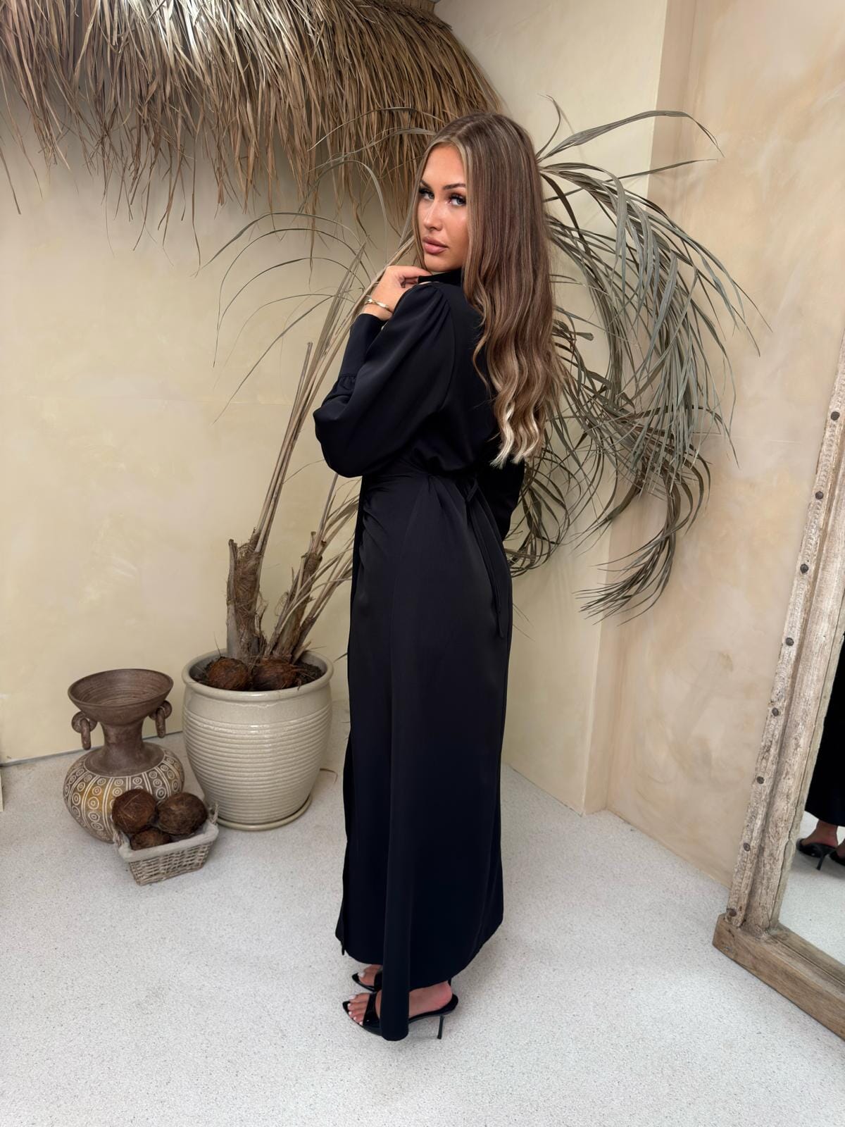 Layali Gathered Dress