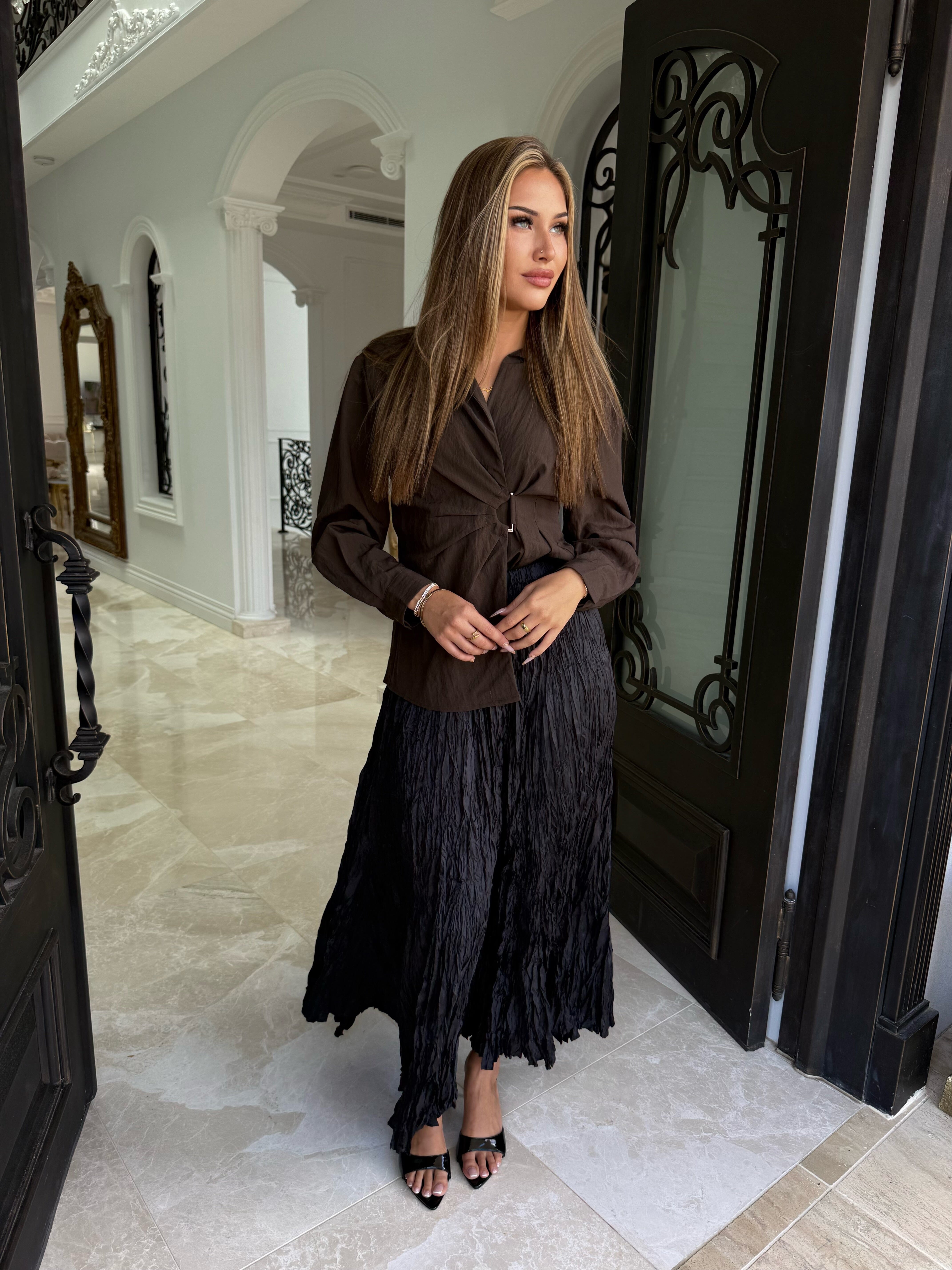 Layali Crinkle Skirt