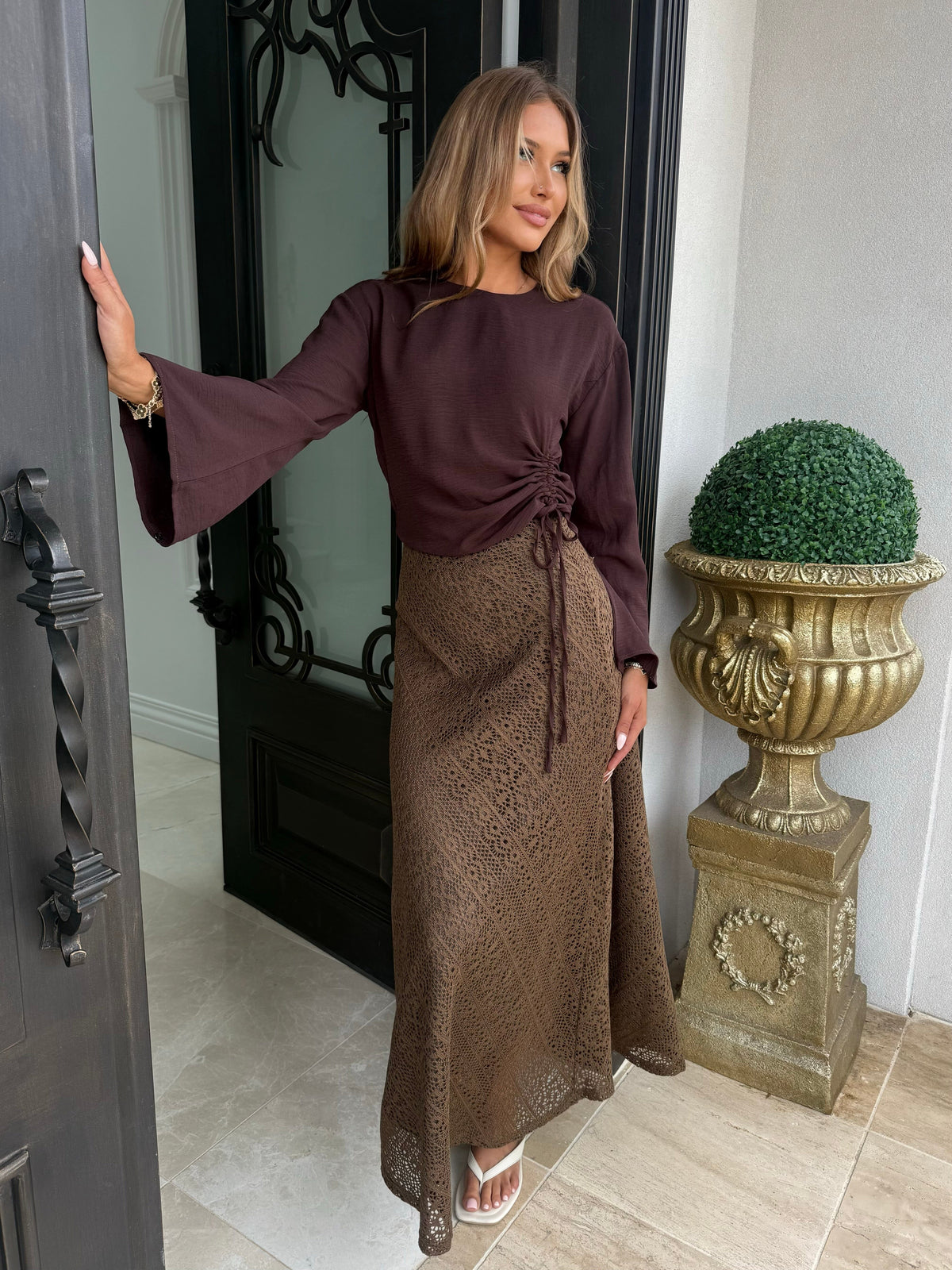 Crochet Maxi Skirt