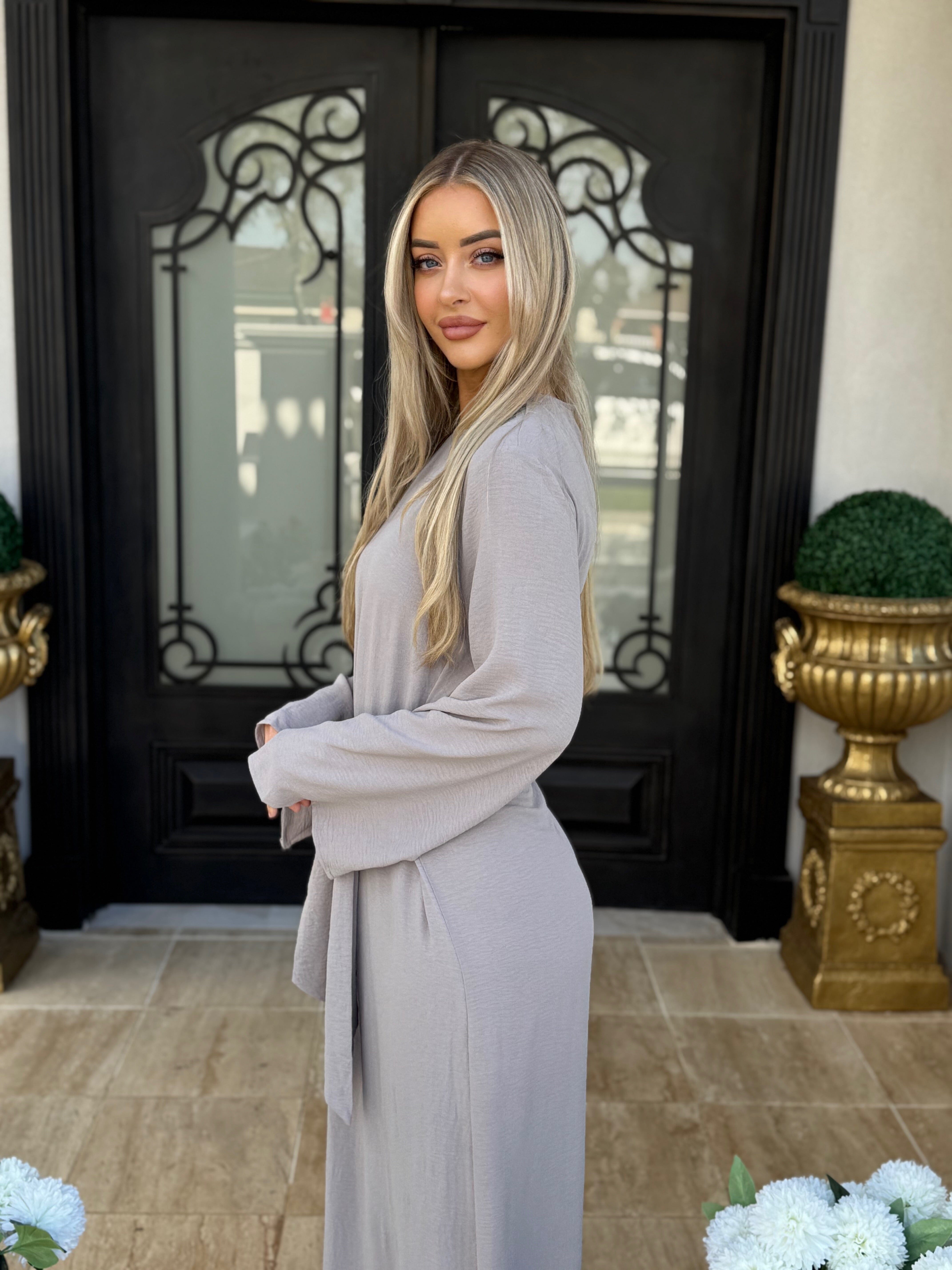 Tie Maxi Dress