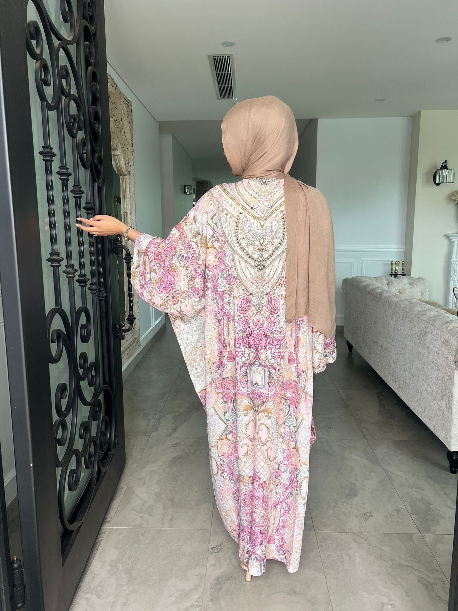 Shelly Pink Kaftan