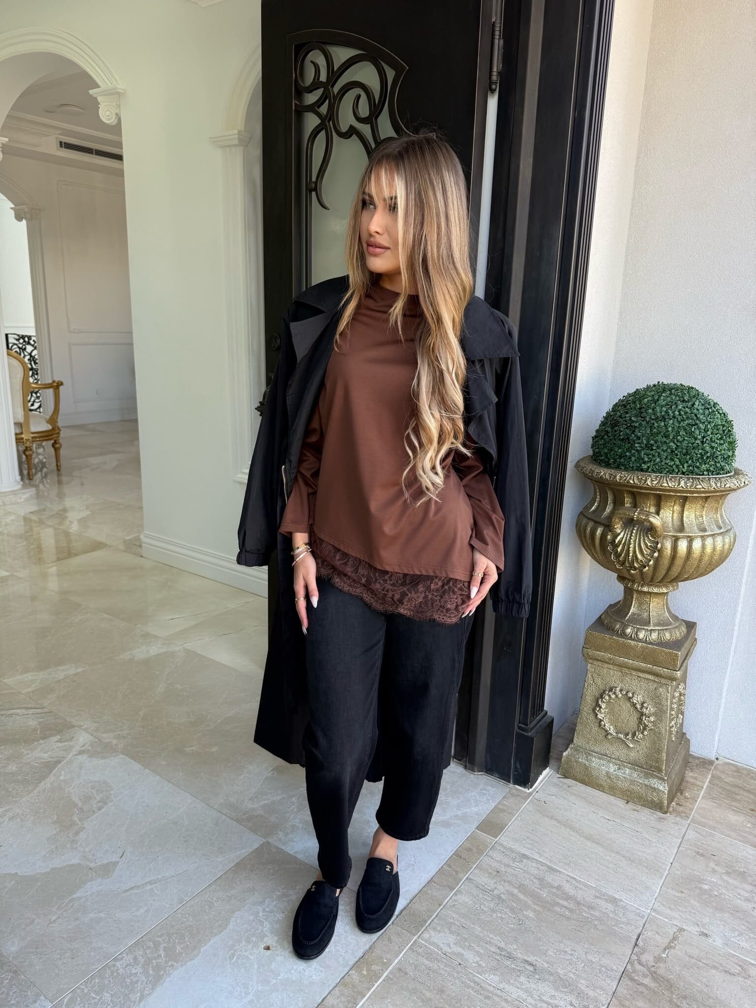 Lace Liquid Top