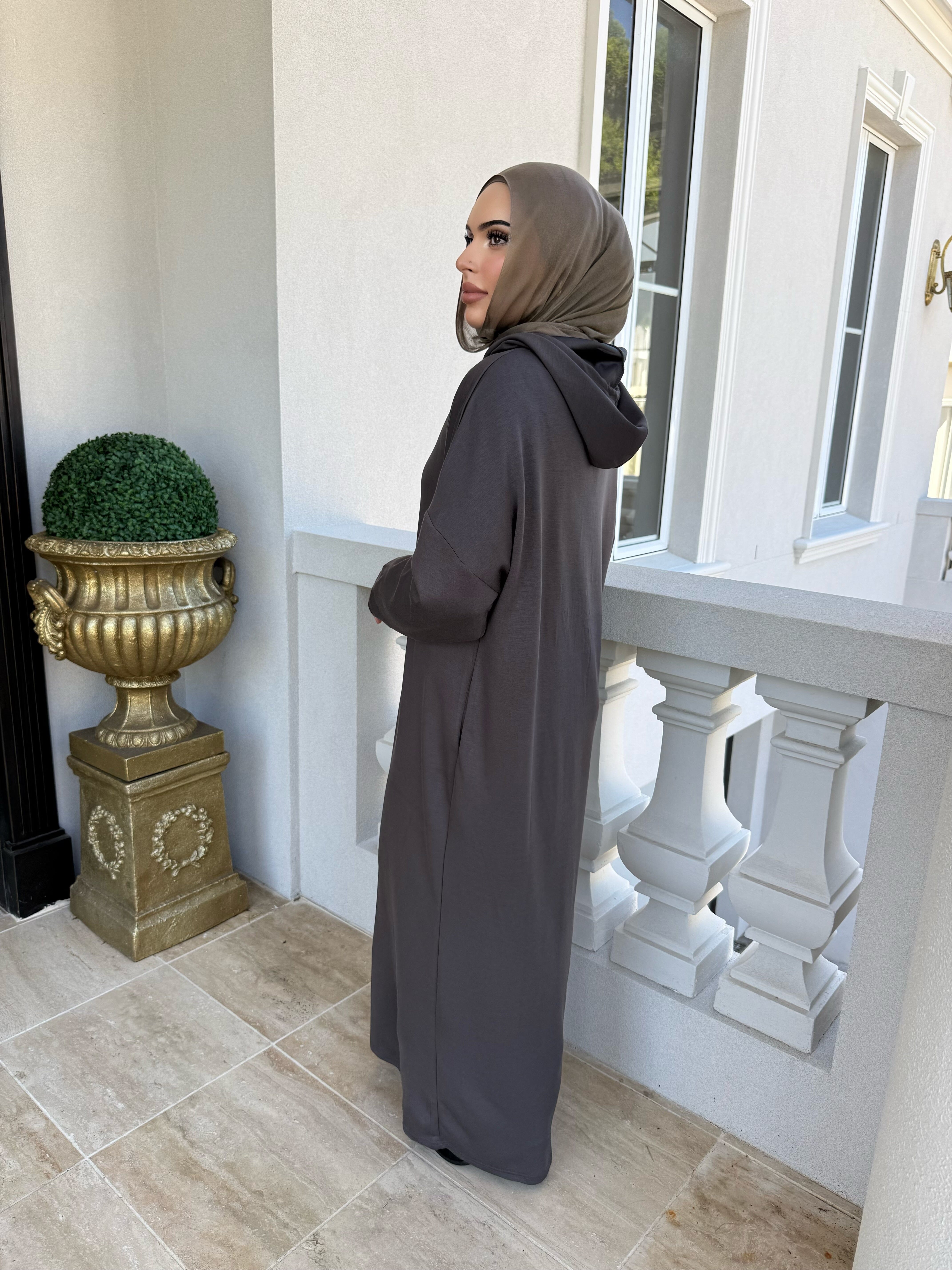 Hoodi Soft Ponte Abaya