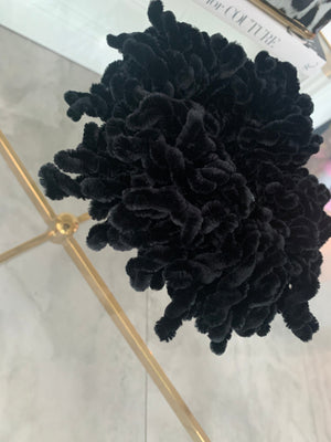 Black Hijab Scrunchie