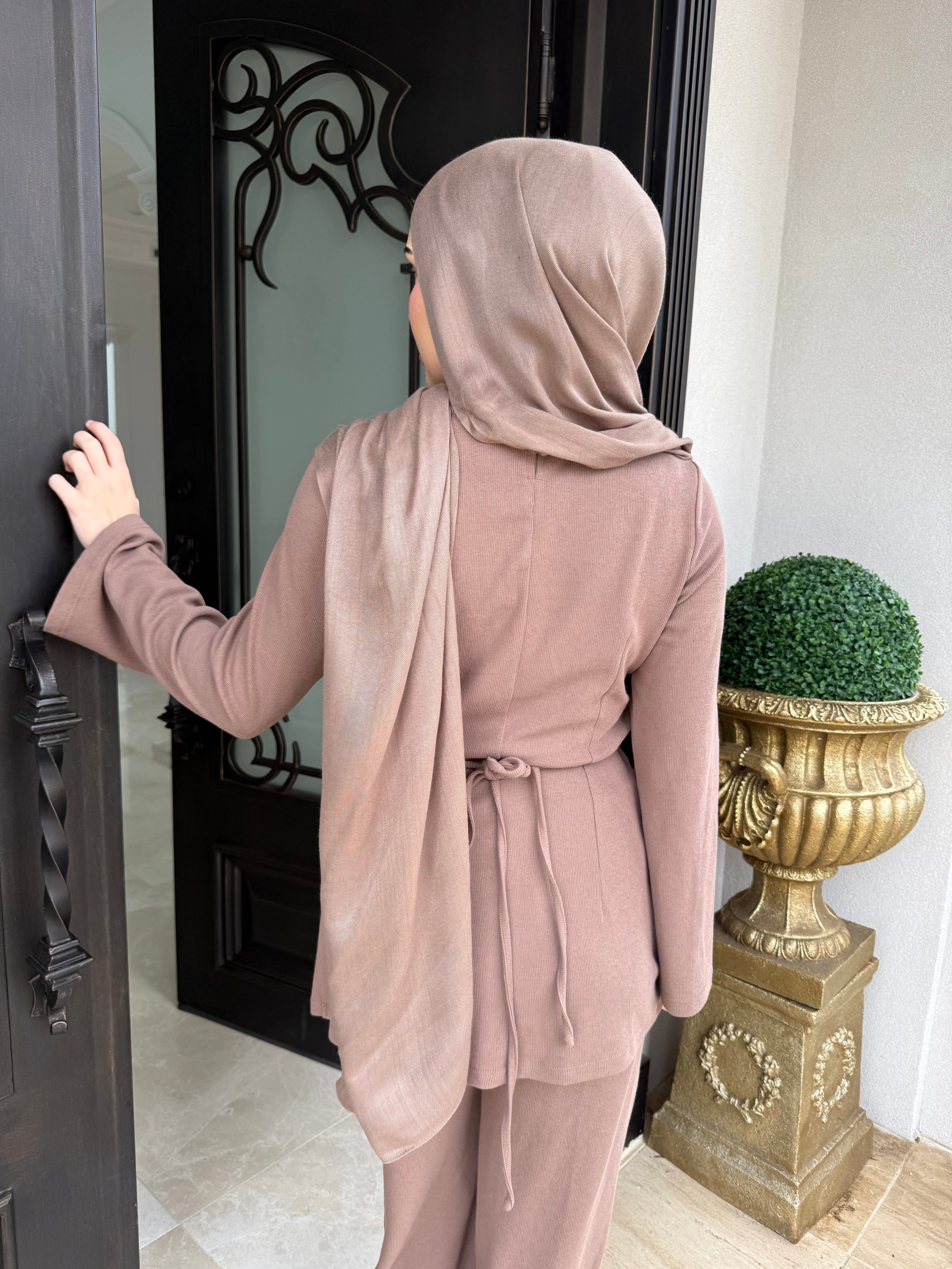 Ribbed Fold Over Set