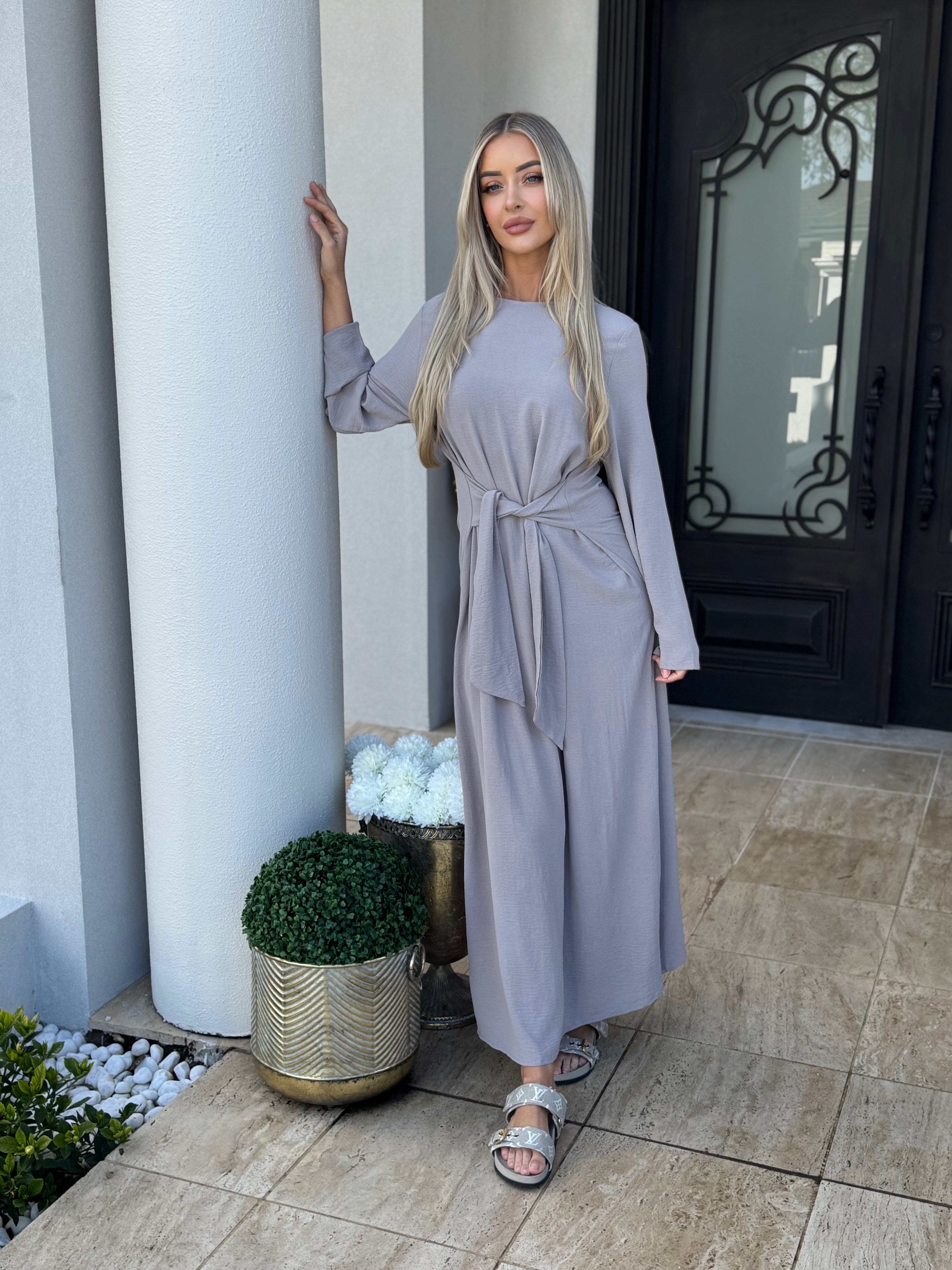Tie Maxi Dress