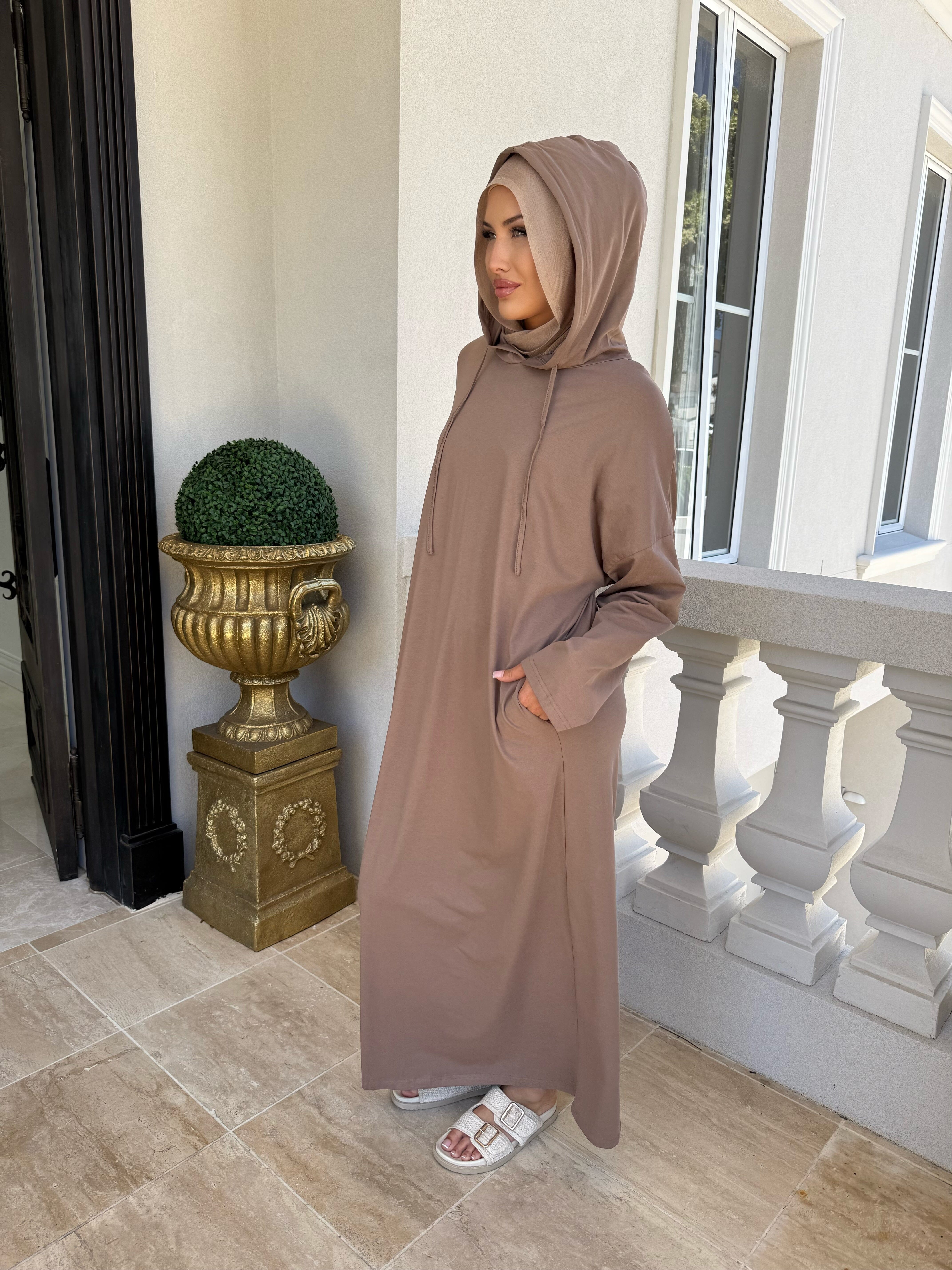 Hoodi Maxi Dress