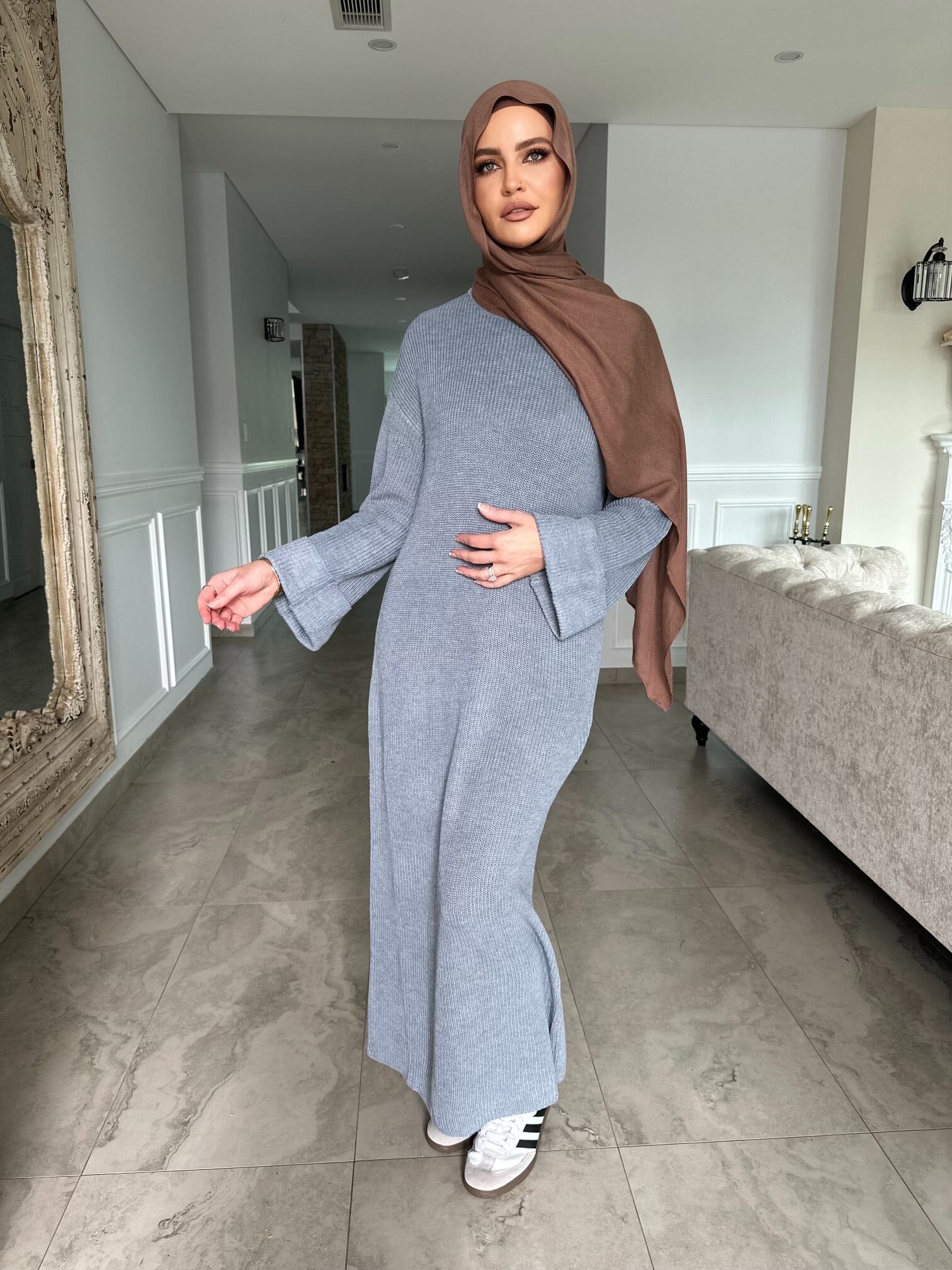 Belle Knit Abaya