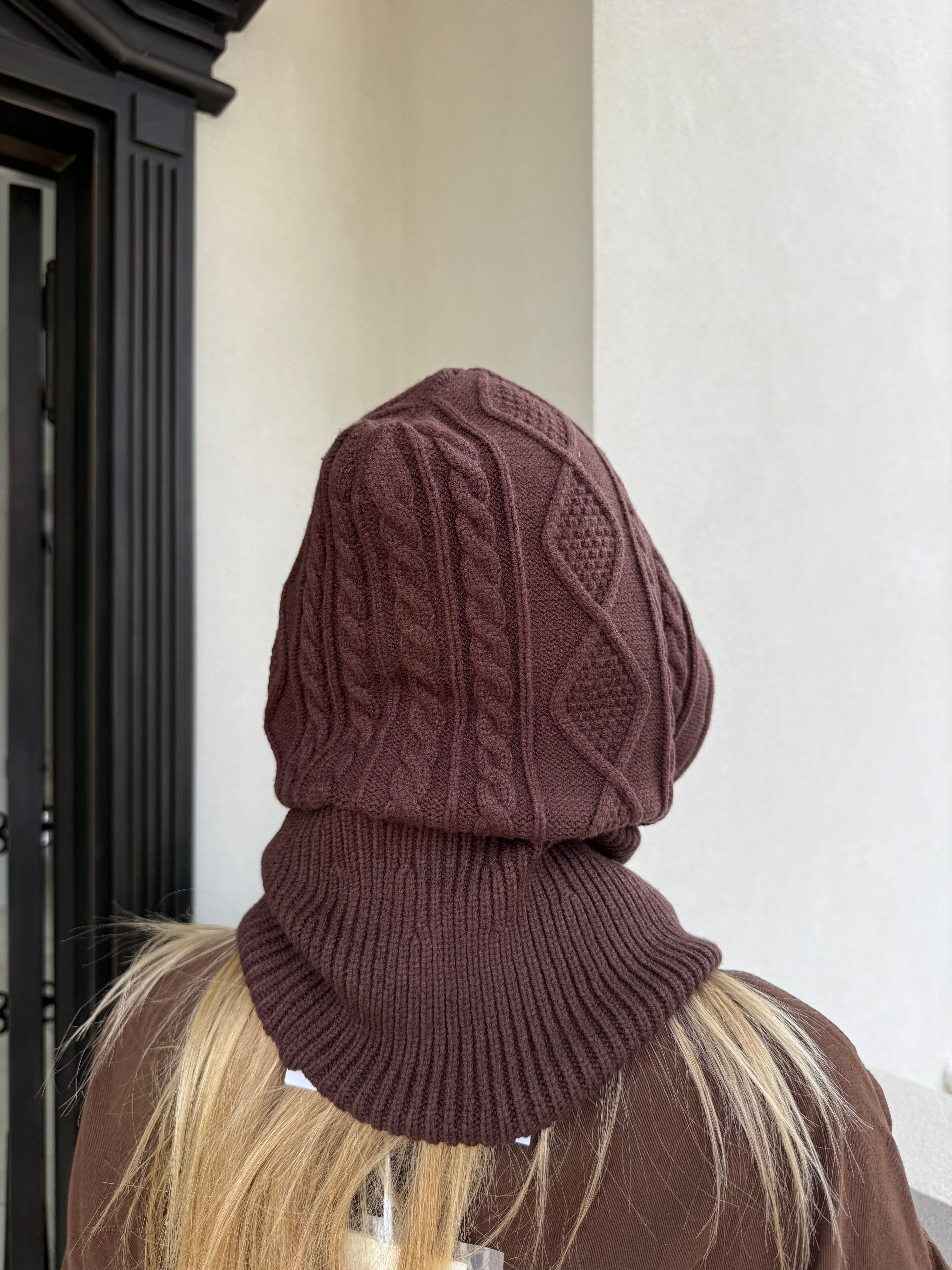 Cable Knit Balaclava
