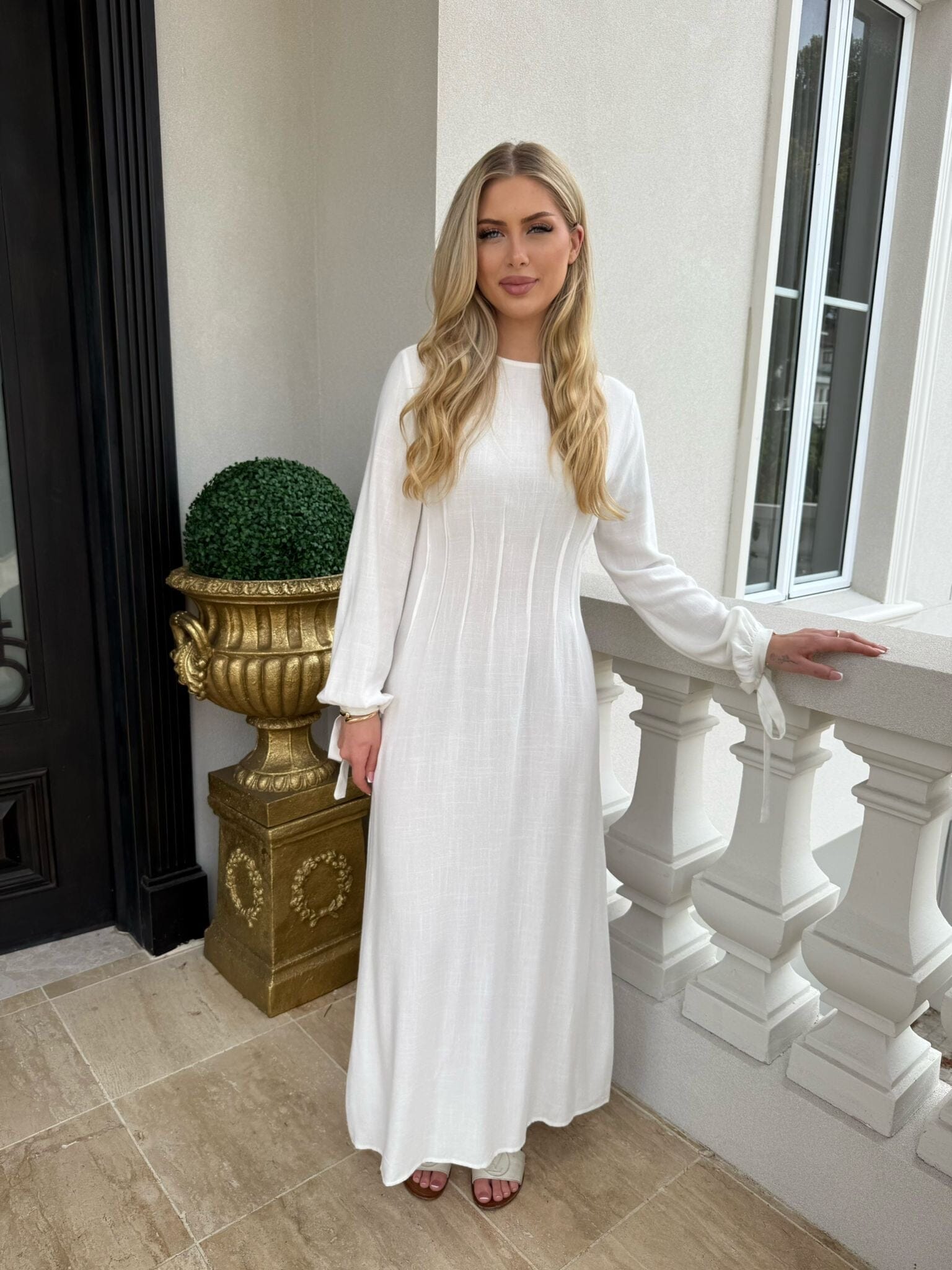 Hayaa Linen Dress