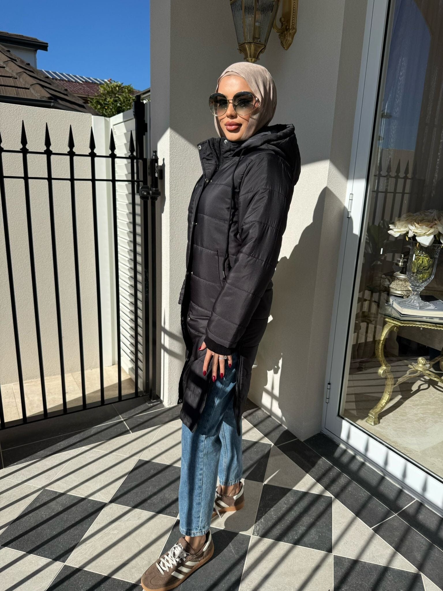 Zipper Puffer jacket