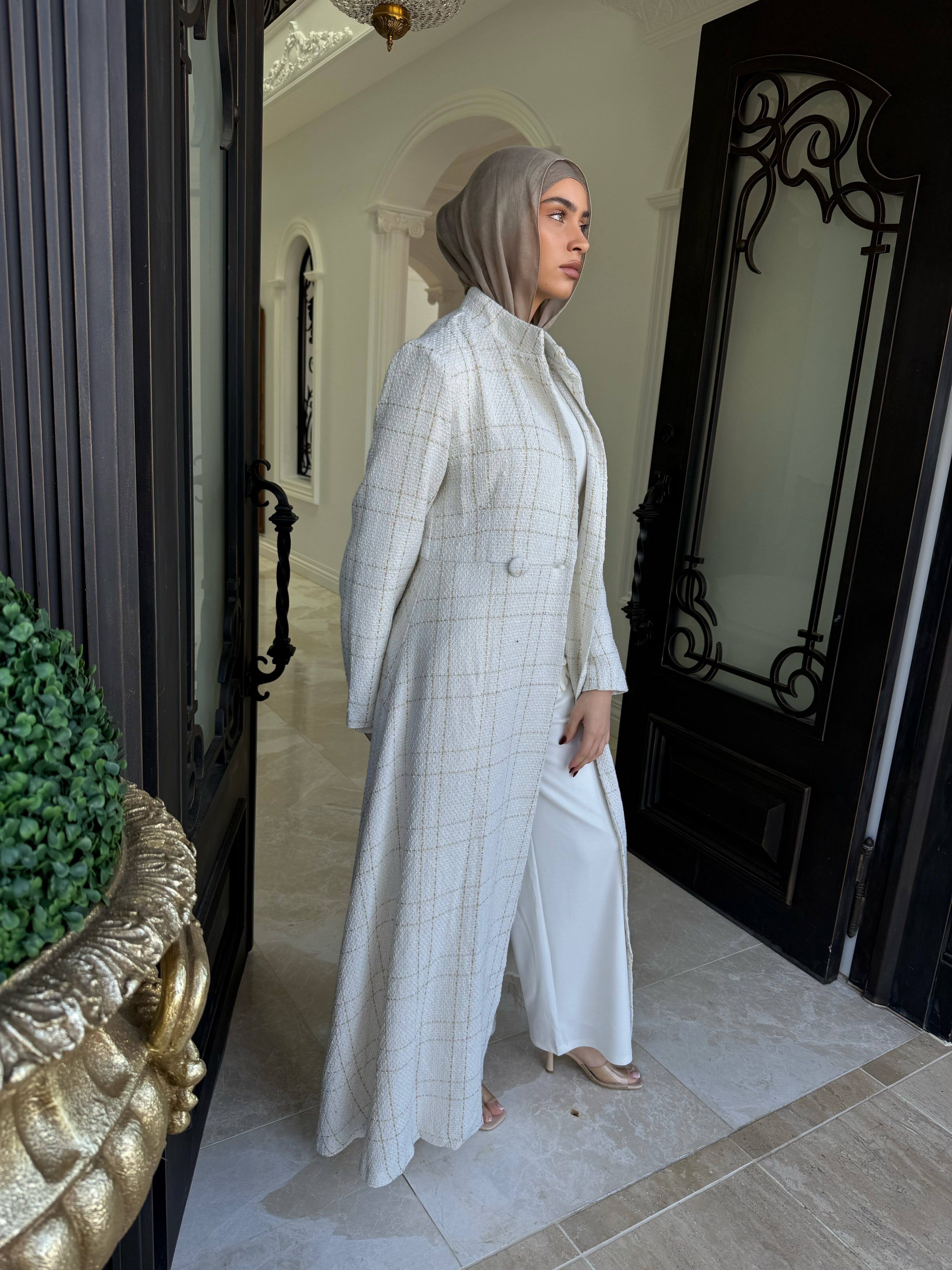 Tweed Coat/ Dress