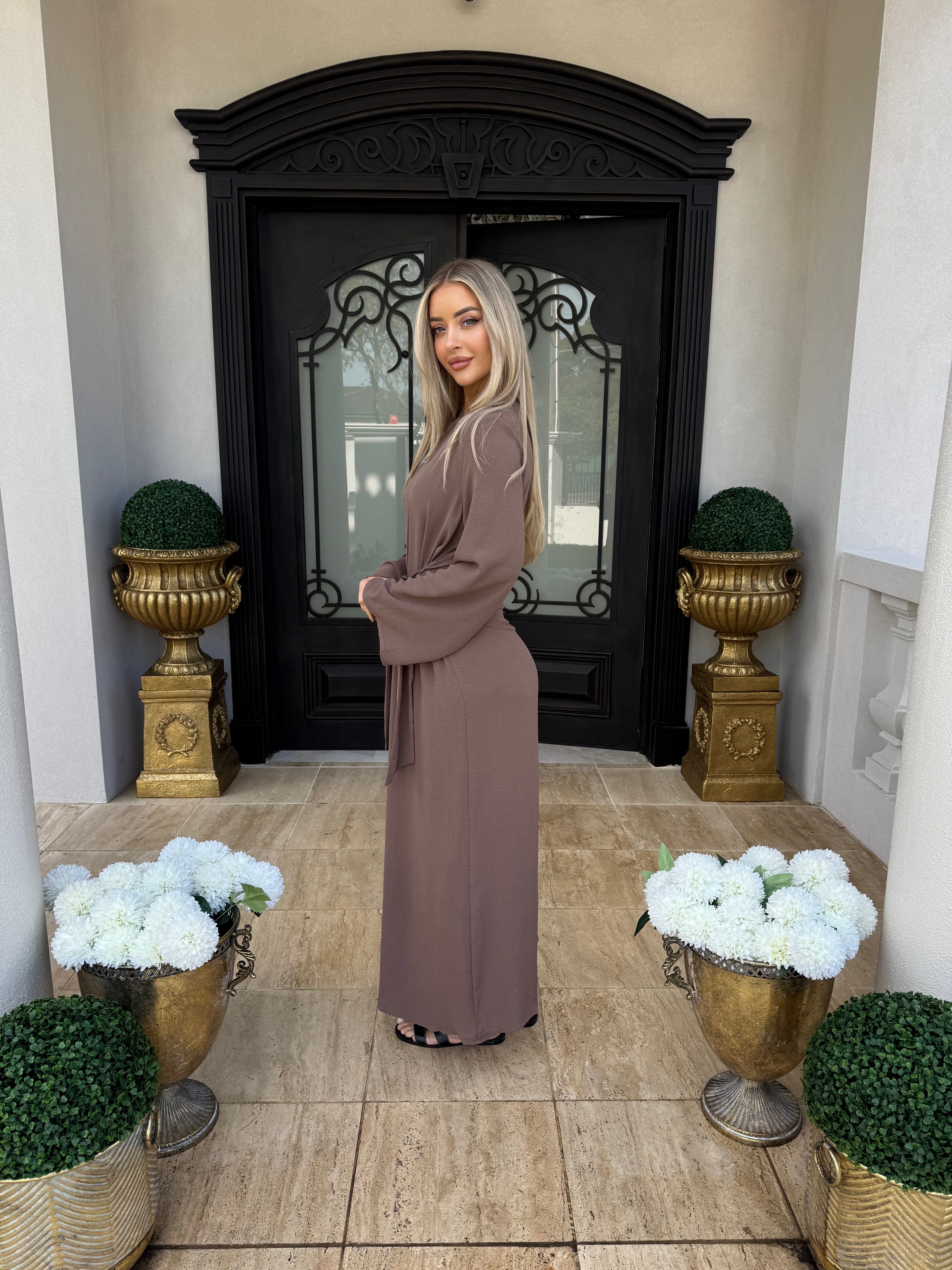 Tie Maxi Dress