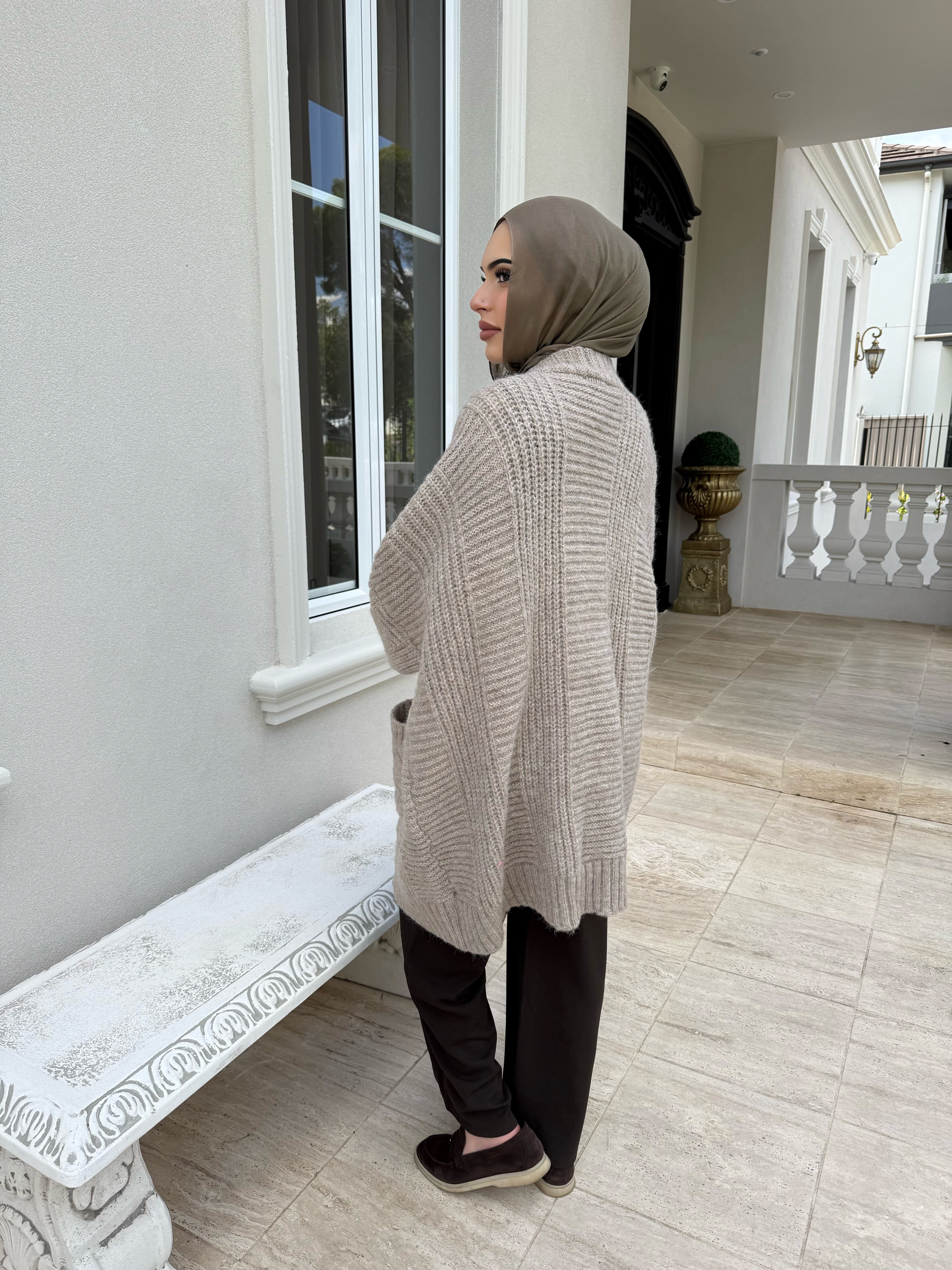 Chunky Midi Caridgan