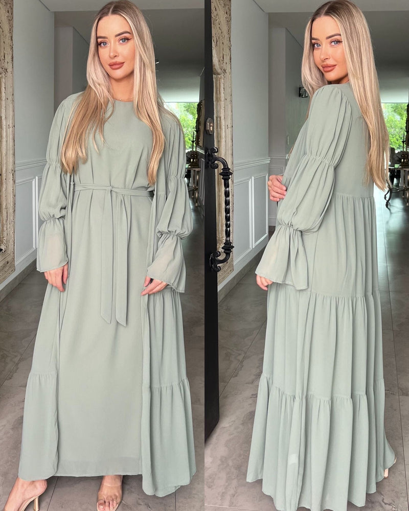 Chiffon Abaya Set